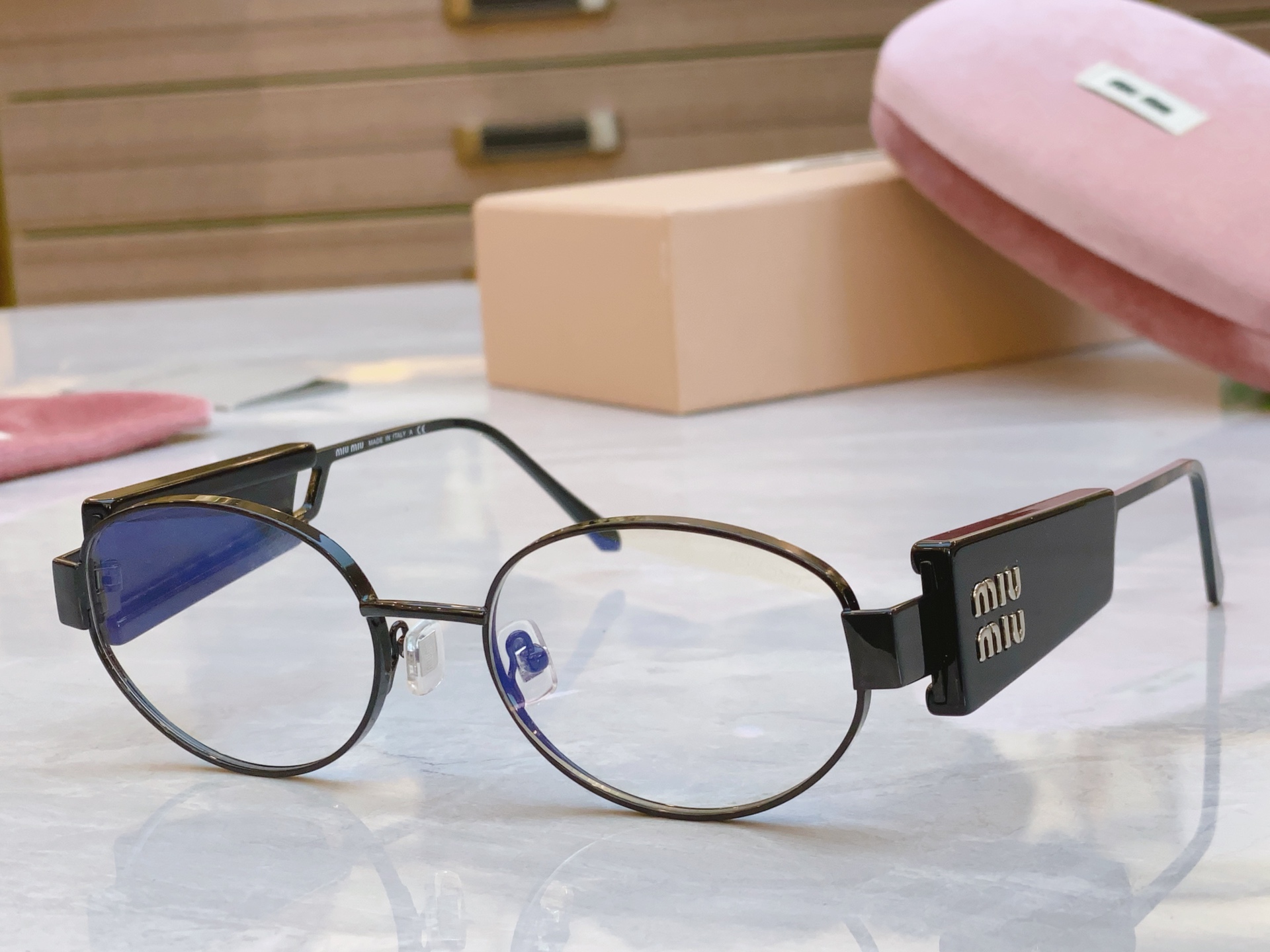 ，【MIUMI*】缪*缪新款眼镜架，Mod：SMU 5688TS，SIZE53口19-145