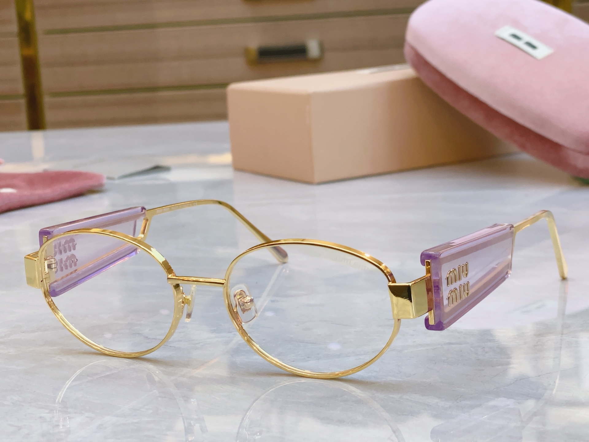 ，【MIUMI*】缪*缪新款眼镜架，Mod：SMU 5688TS，SIZE53口19-145