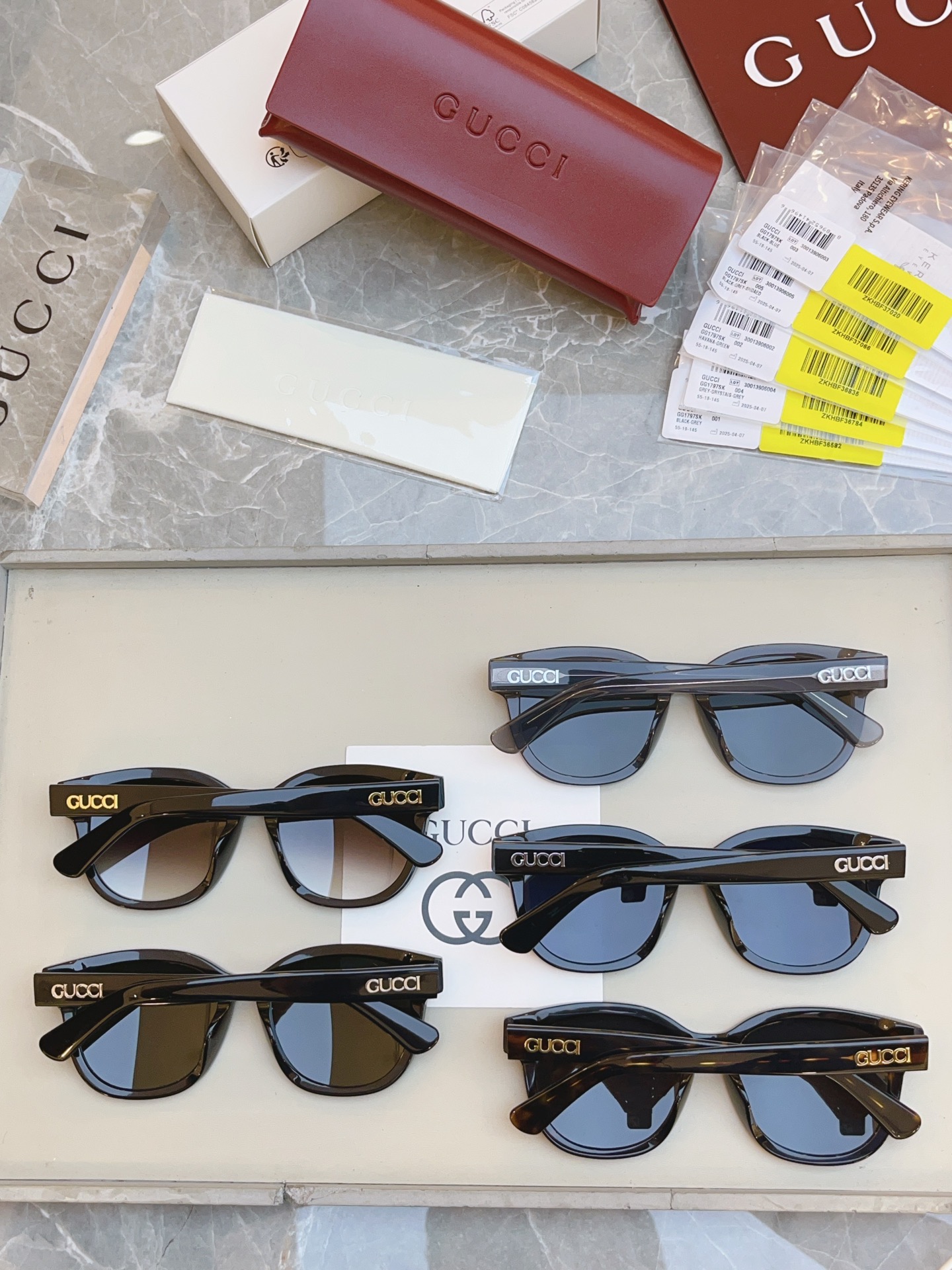 ，【GUCC*】古*驰新款太阳镜，GG1797SK，SIZE55口19-145 L