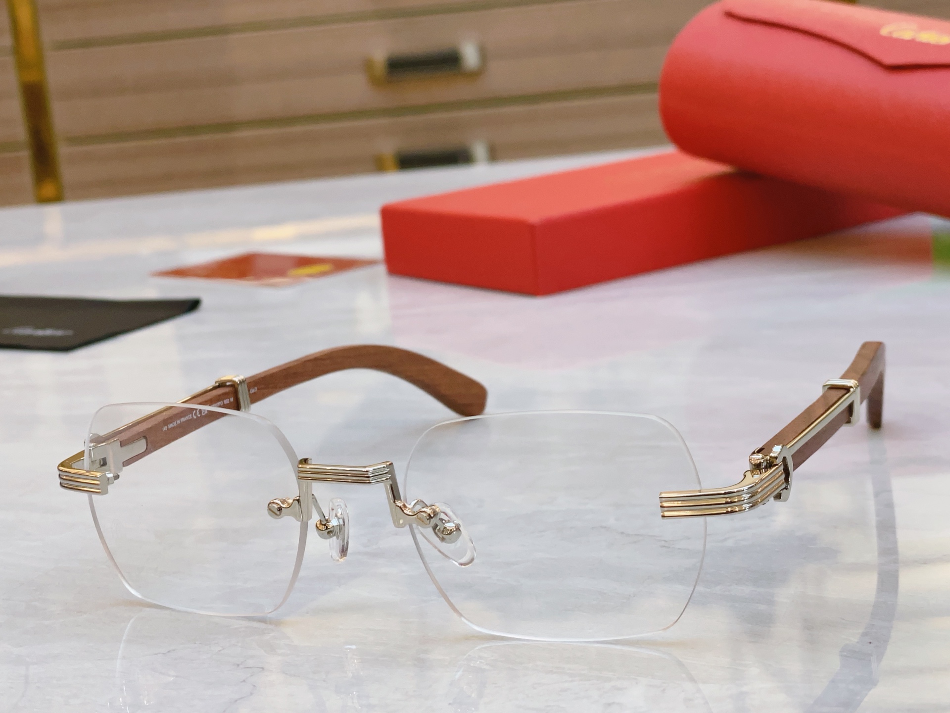 ，【CARTIE*】卡地*亚新款眼镜架，CT0377O ，size58口16-145