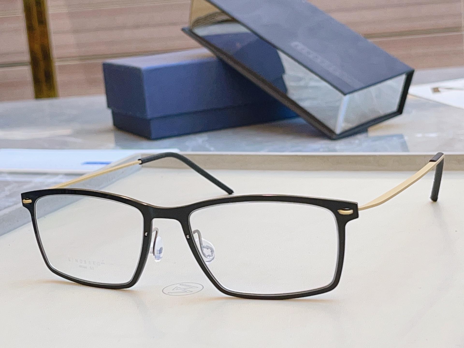 ，【LINDBER*】林德*伯格新款光学架，MODEL：6544，SIZE：53口18-150 高版本