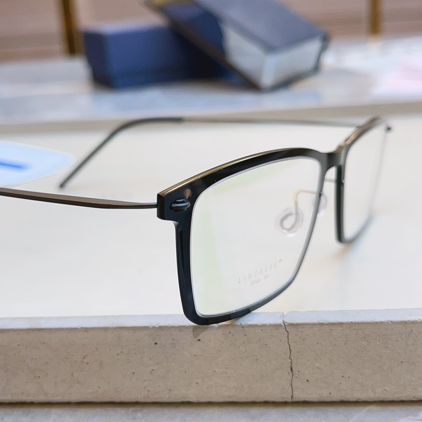 ，【LINDBER*】林德*伯格新款光学架，MODEL：6544，SIZE：53口18-150 高版本