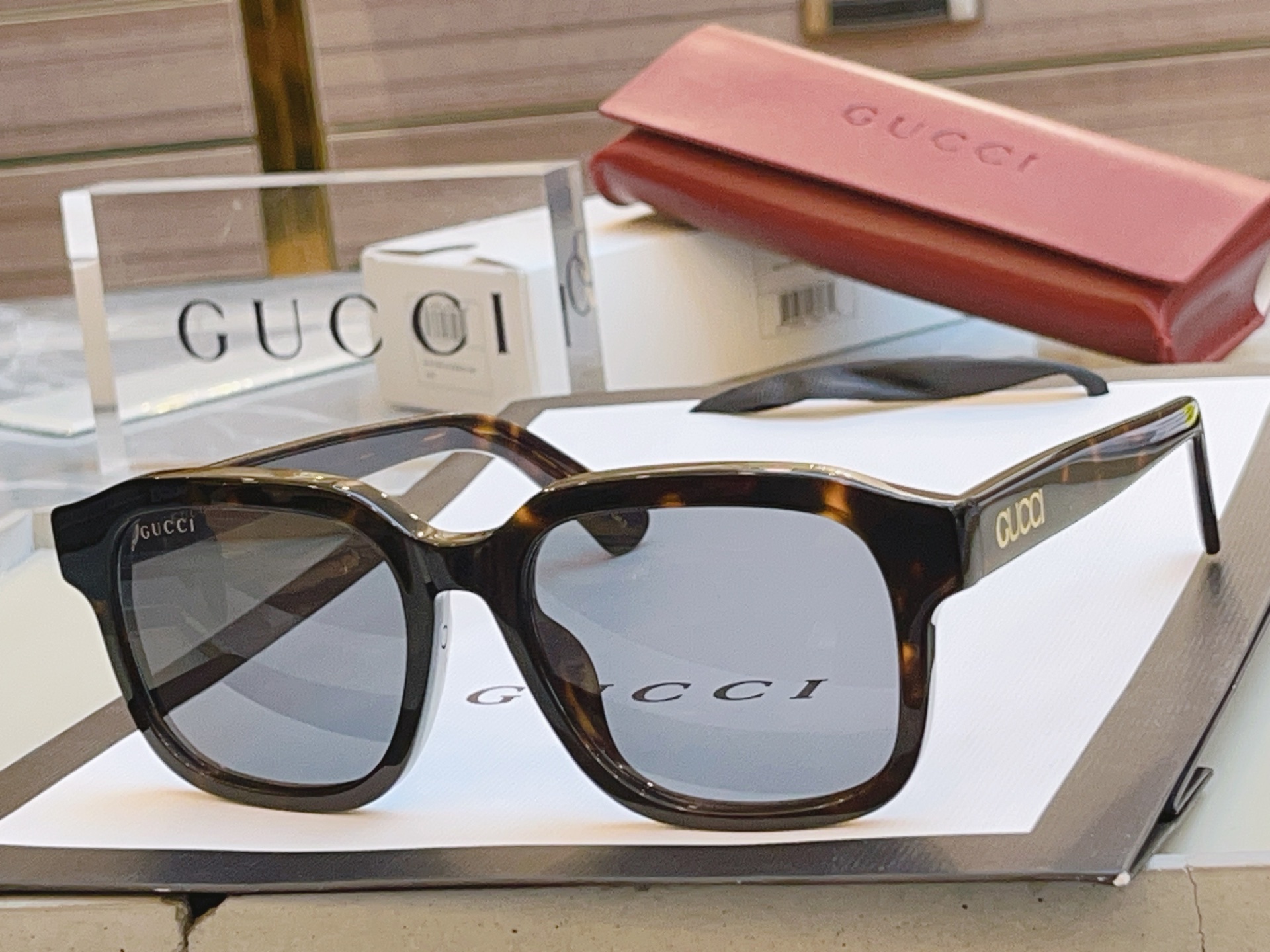 ，【GUCC*】古*驰新款太阳镜，GG1798SA，SIZE55口19-145 L