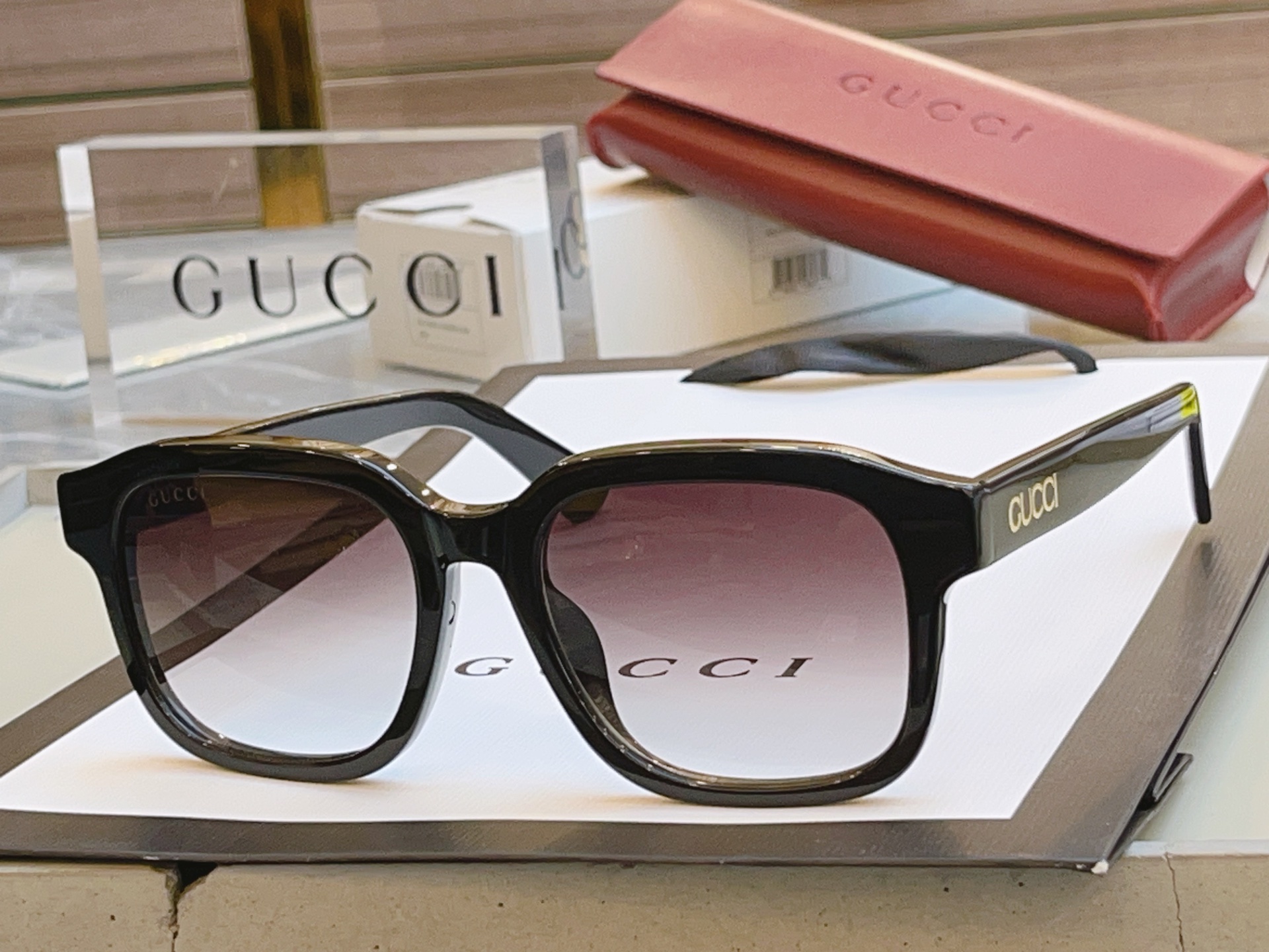 ，【GUCC*】古*驰新款太阳镜，GG1798SA，SIZE55口19-145 L