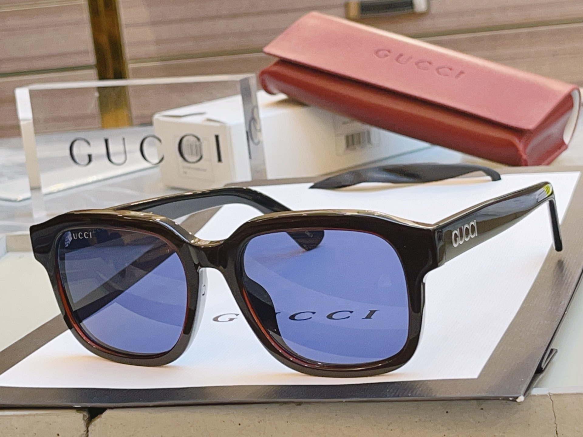 ，【GUCC*】古*驰新款太阳镜，GG1798SA，SIZE55口19-145 L