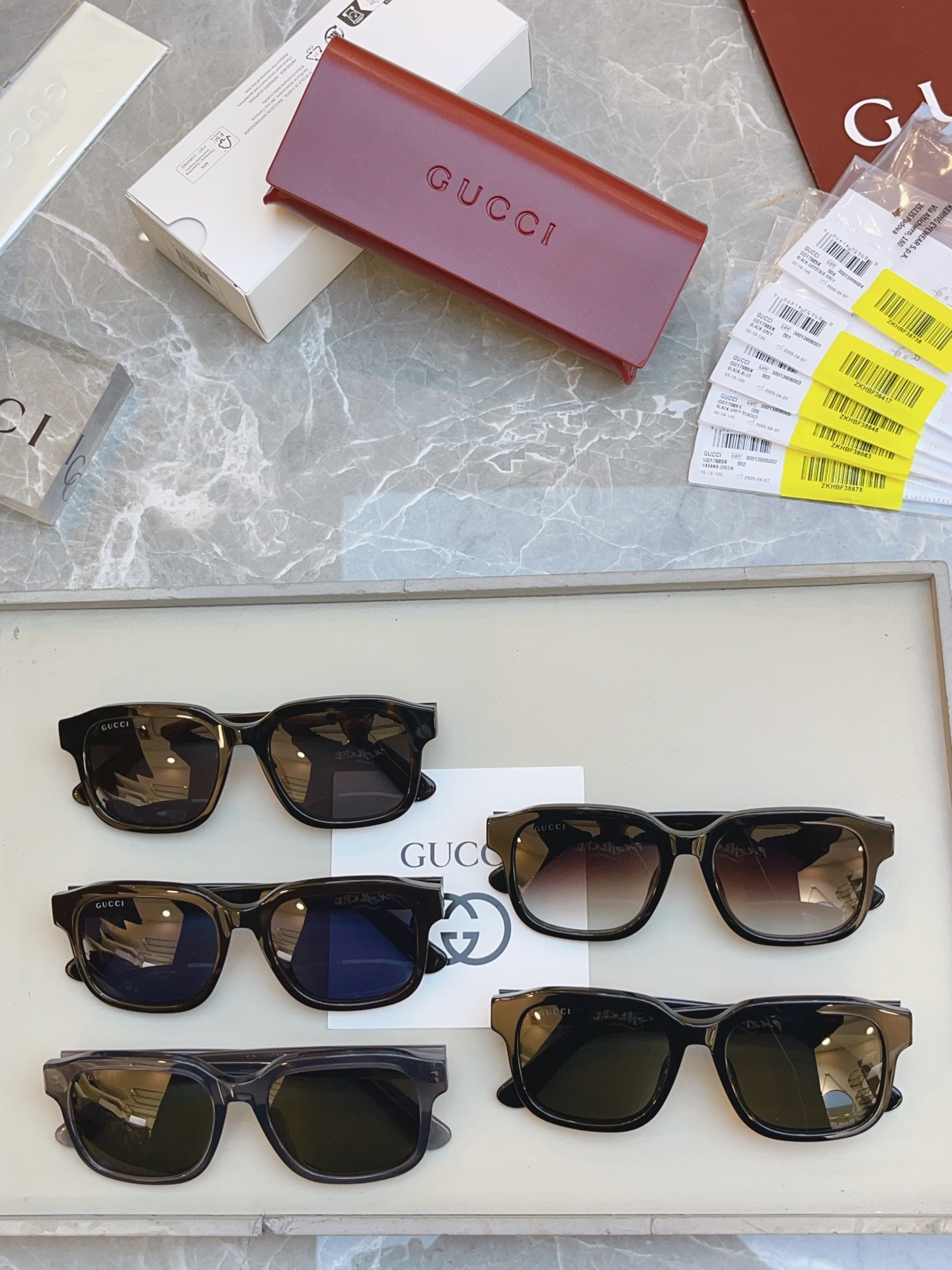，【GUCC*】古*驰新款太阳镜，GG1798SA，SIZE:55口19-145 L