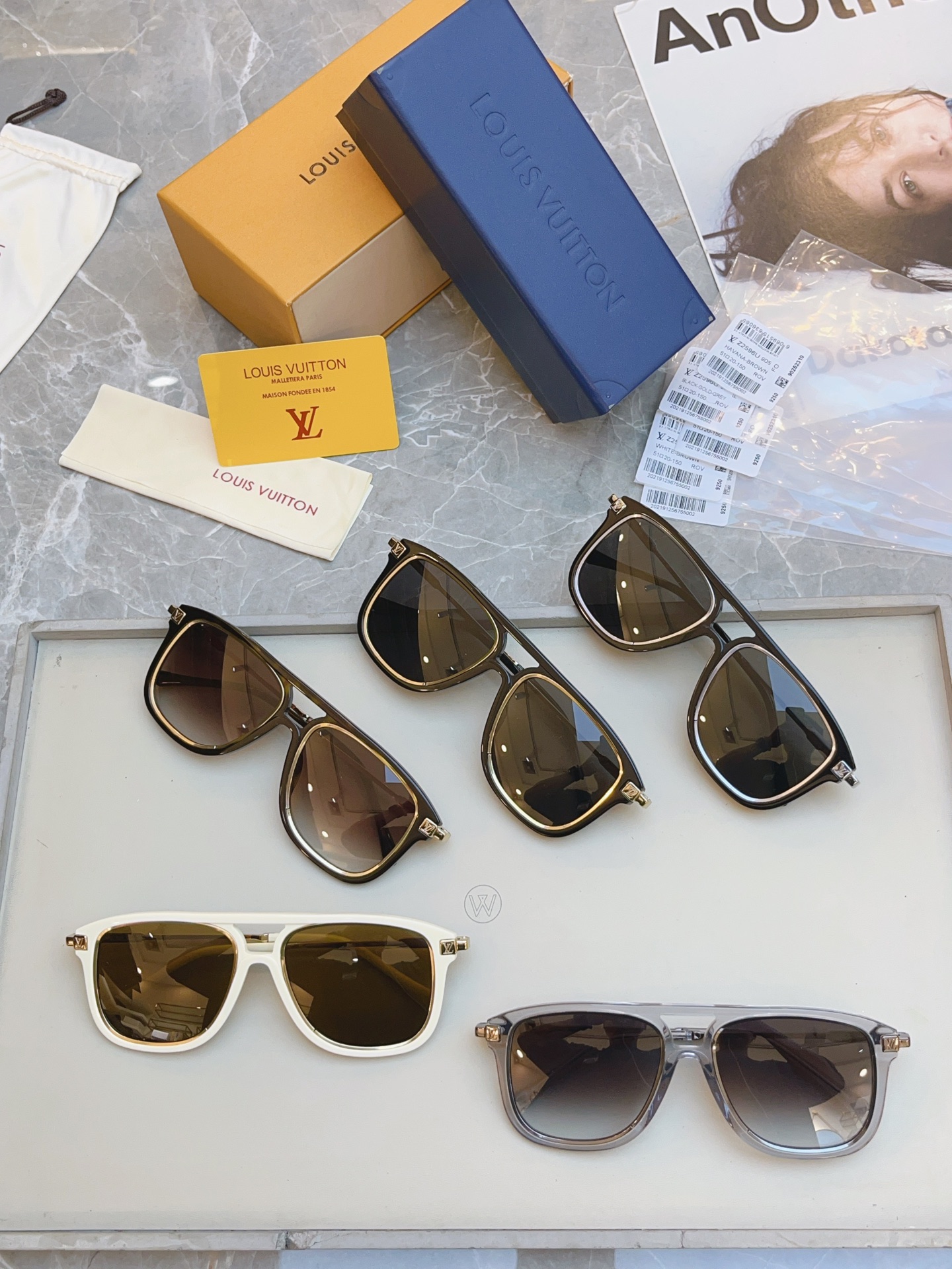 ，【LOUIS VUITTO*】路易*威登新款太阳镜，高版本✨MODEL：Z2596U，SIZE：51口