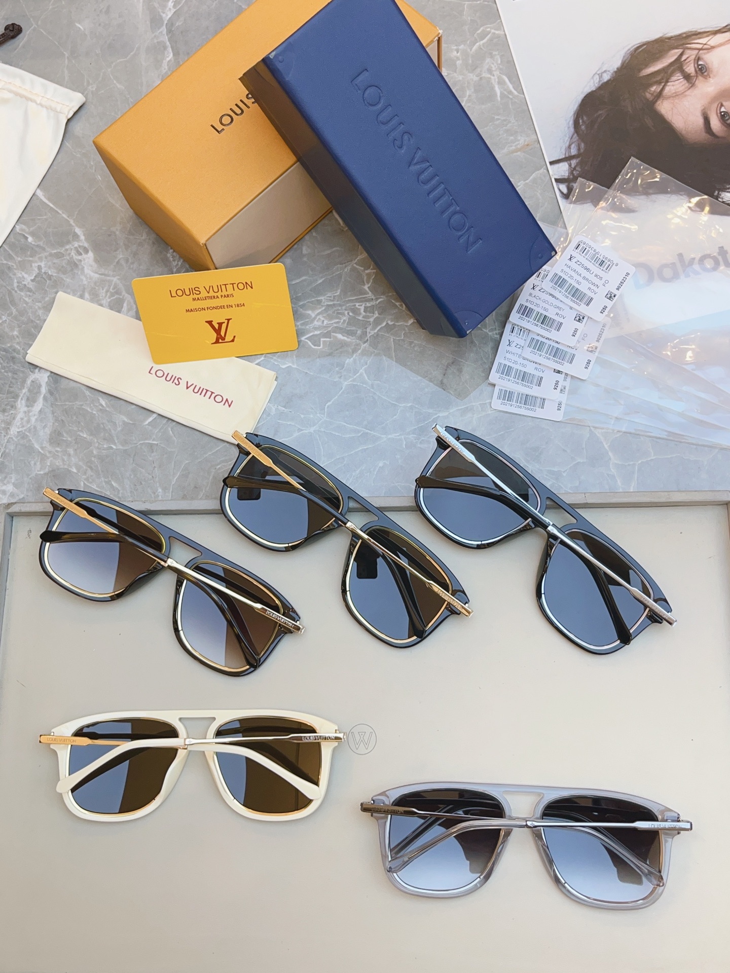 ，【LOUIS VUITTO*】路易*威登新款太阳镜，高版本✨MODEL：Z2596U，SIZE：51口