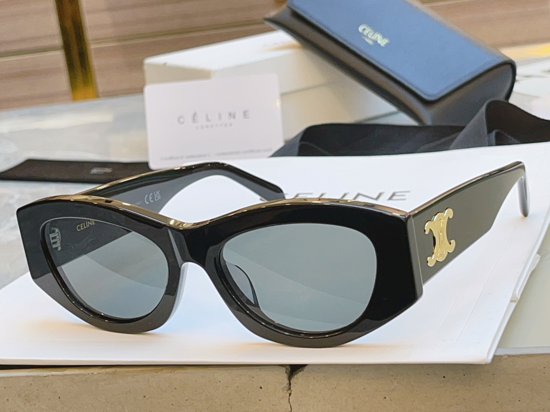 ，【CELIN*】赛*琳新款太阳镜， MODELCL40308U ，高版本✨，SIZE 55口18-14