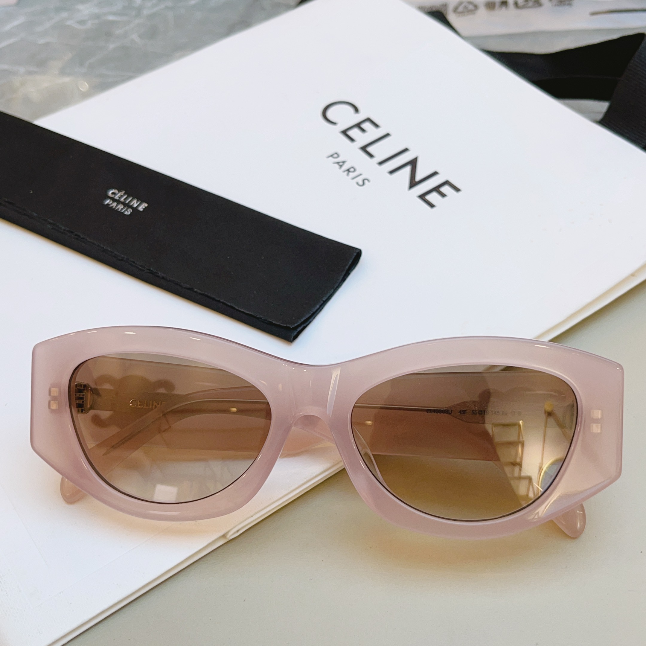 ，【CELIN*】赛*琳新款太阳镜， MODELCL40308U ，高版本✨，SIZE 55口18-14