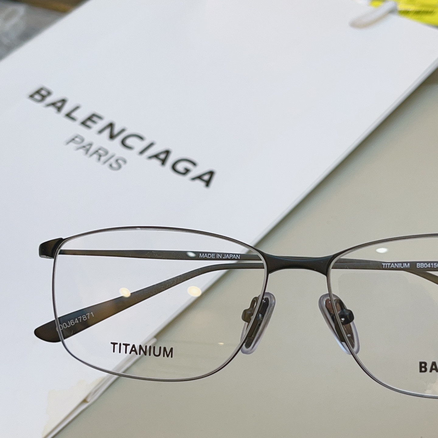，【BALENCIAG*】巴黎*世家新款眼镜架，钛架✨MODEL：BB0415O，SIZE：60口14-