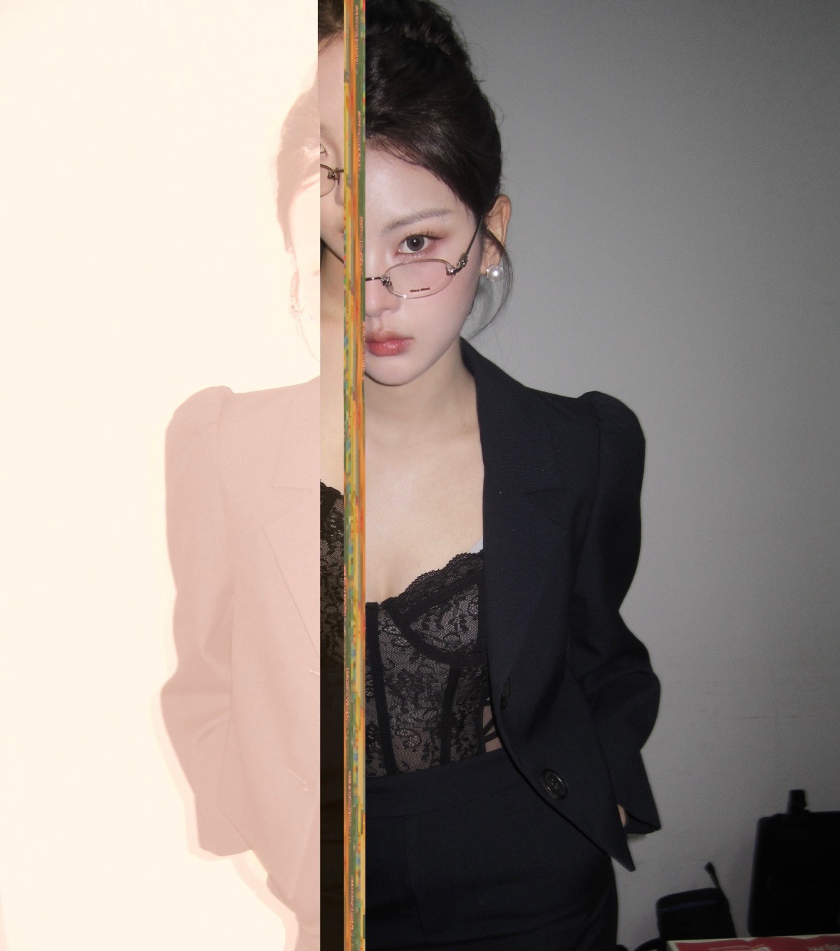 ，【MIUMI*】缪*缪新款太阳镜🕶️，ModSMU A54，SIZE51-20-140