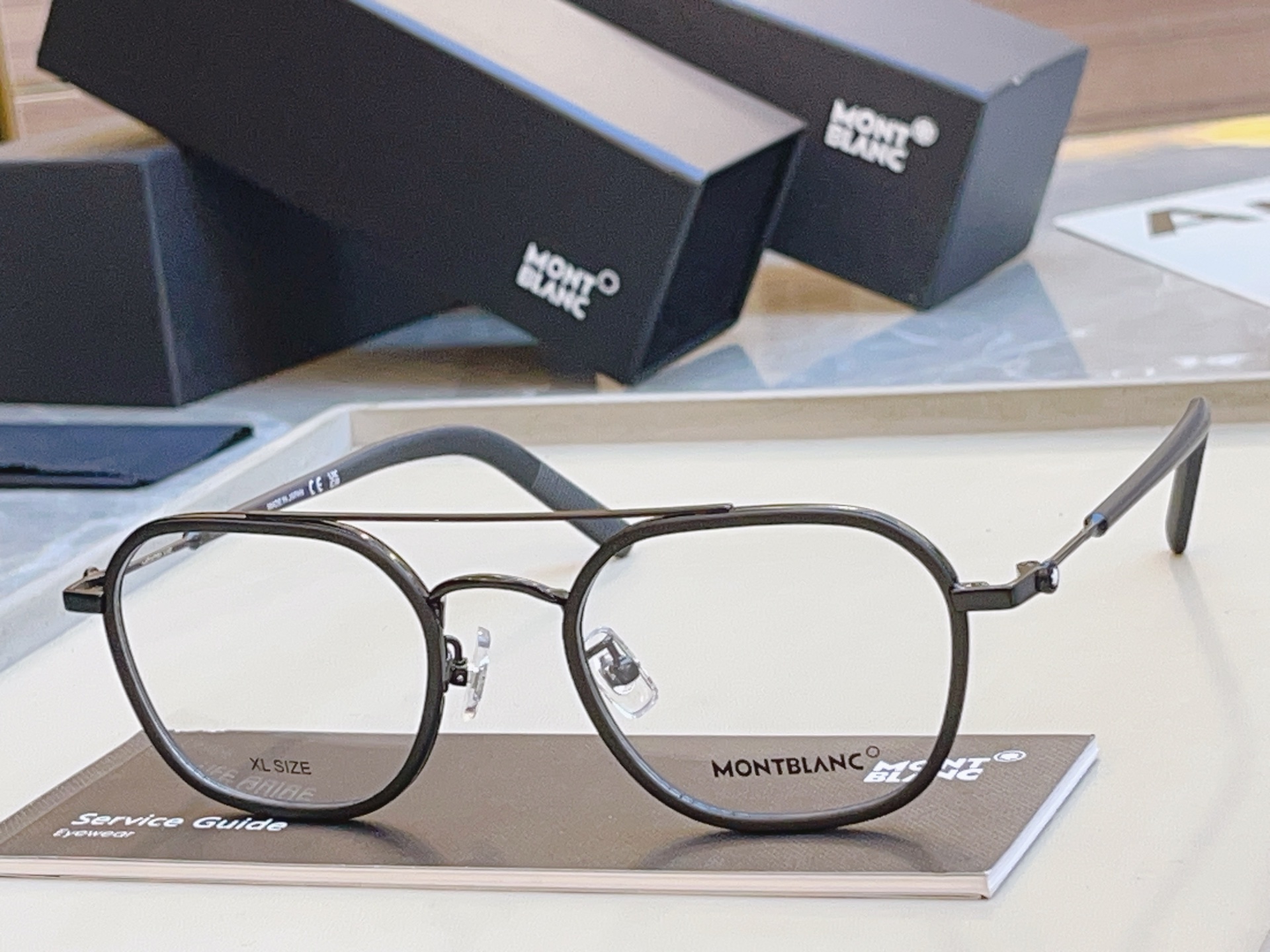 ，【MONT BLAN*】万宝*龙新款光学架，钛架✨MODELMB0391OA，SIZE51口21-14