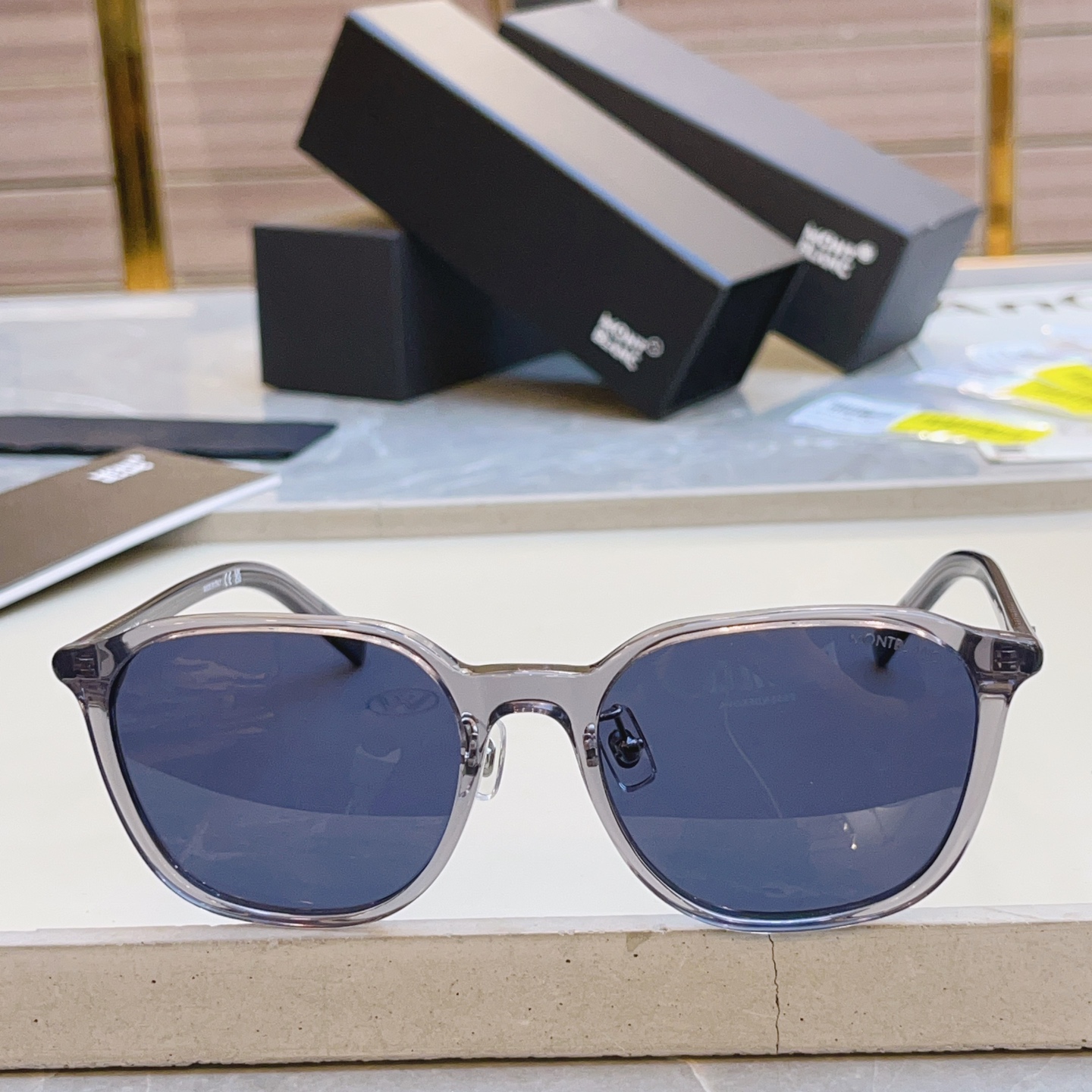 ，【MONT BLAN*】万宝*龙新款光学架，钛架✨MODELMB0420SK，SIZE55口19-15