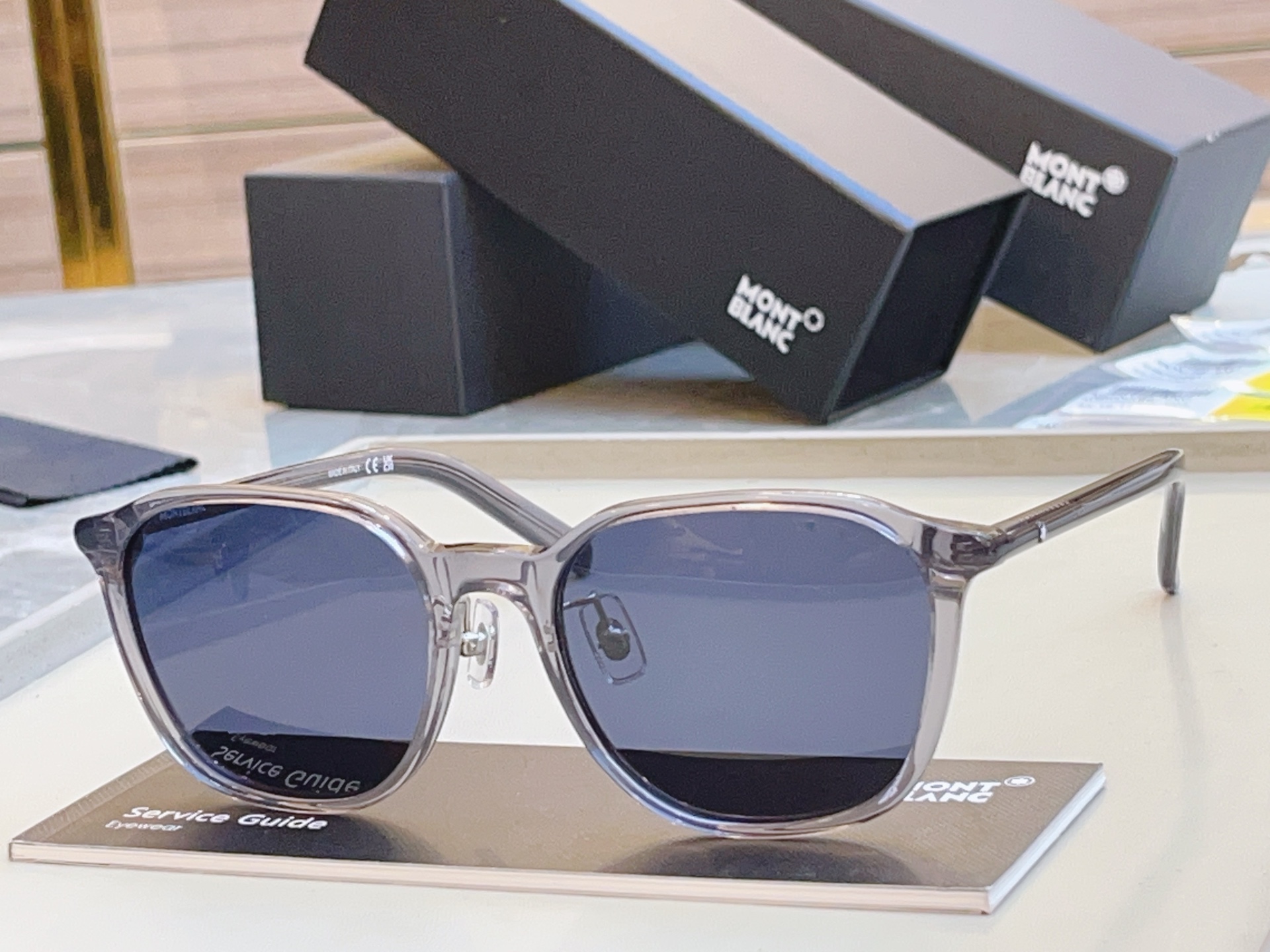 ，【MONT BLAN*】万宝*龙新款光学架，钛架✨MODELMB0420SK，SIZE55口19-15