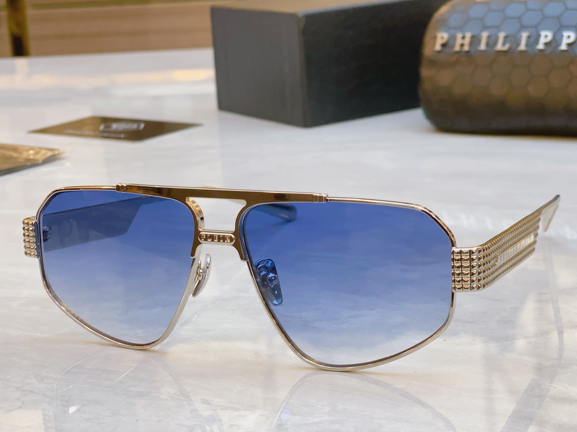，【PhiliPP Plei*】新款太阳镜，
Mod：SPM，Size：60口13-145
