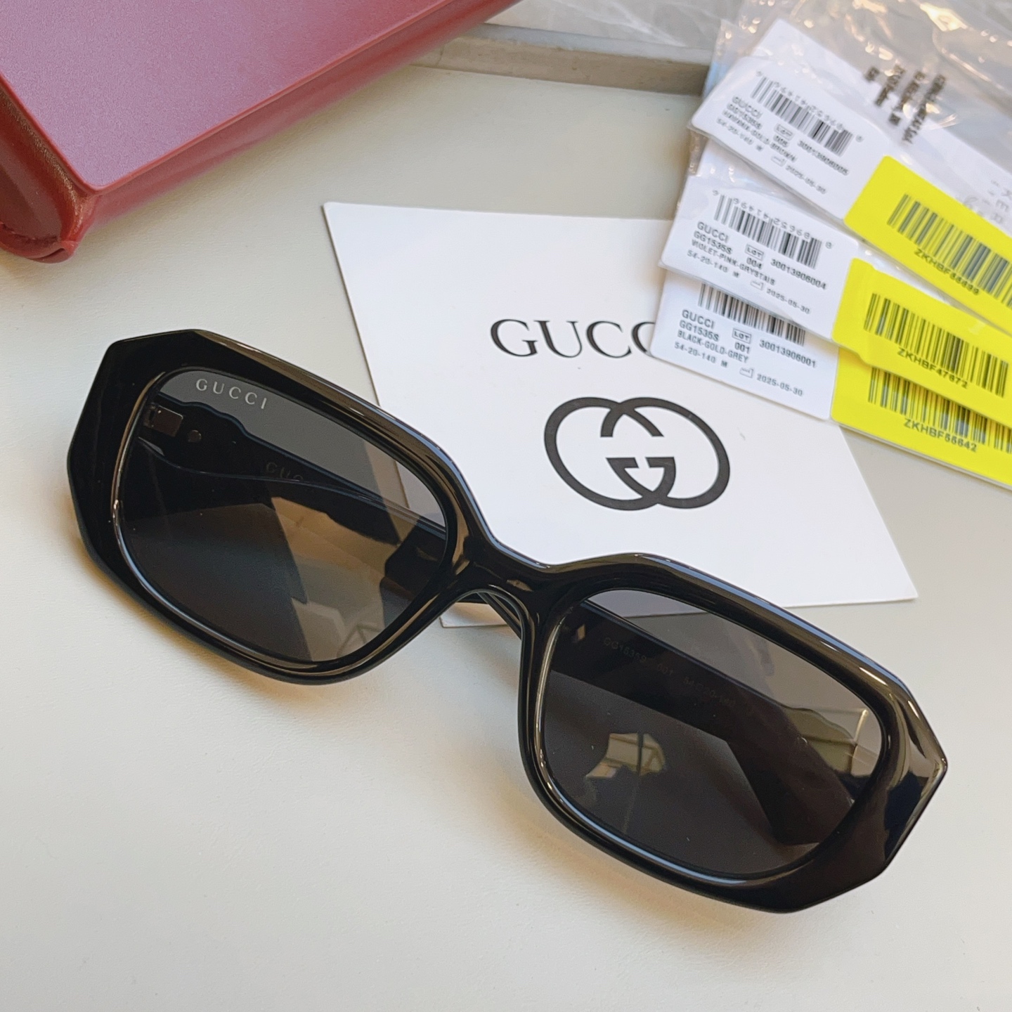 ，【GUCC*】古*驰新款太阳镜，MODEL：GG1535S ，SIZE：54口20-140