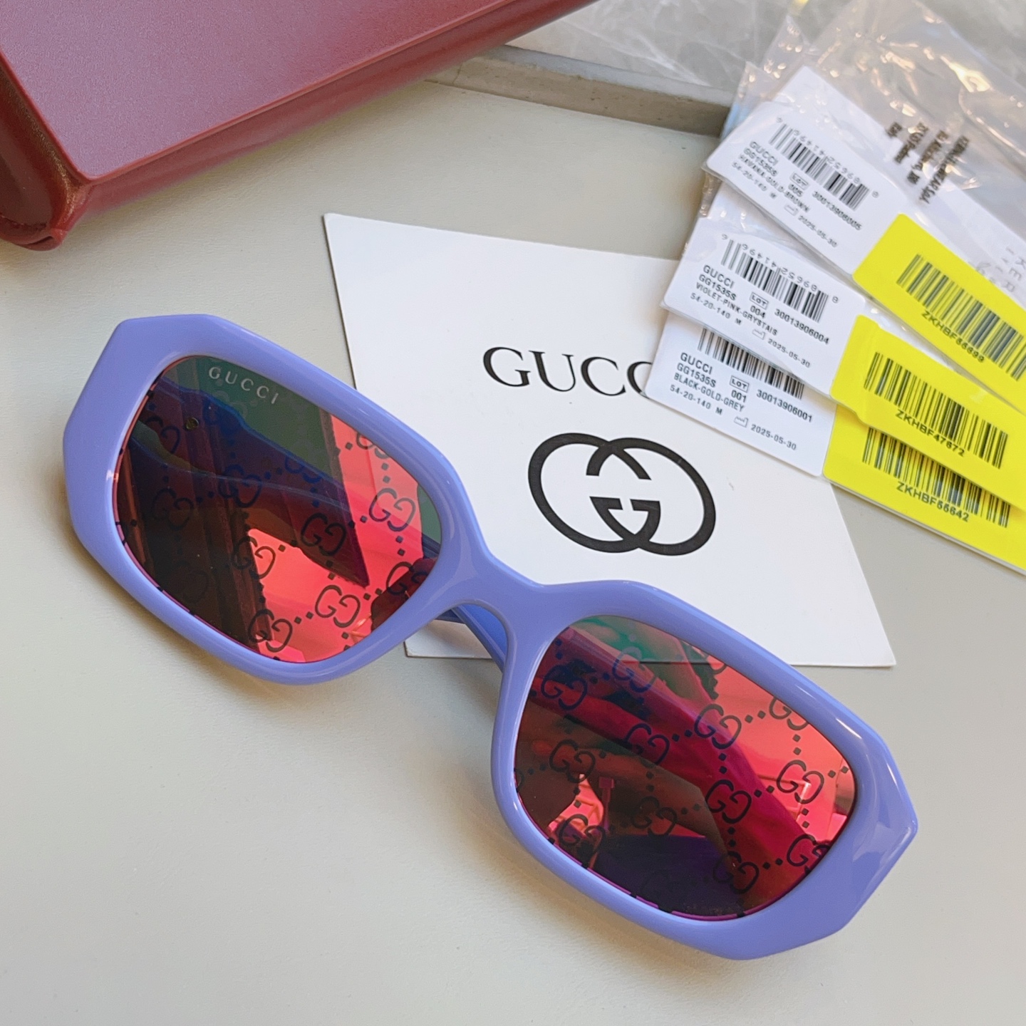 ，【GUCC*】古*驰新款太阳镜，MODEL：GG1535S ，SIZE：54口20-140
