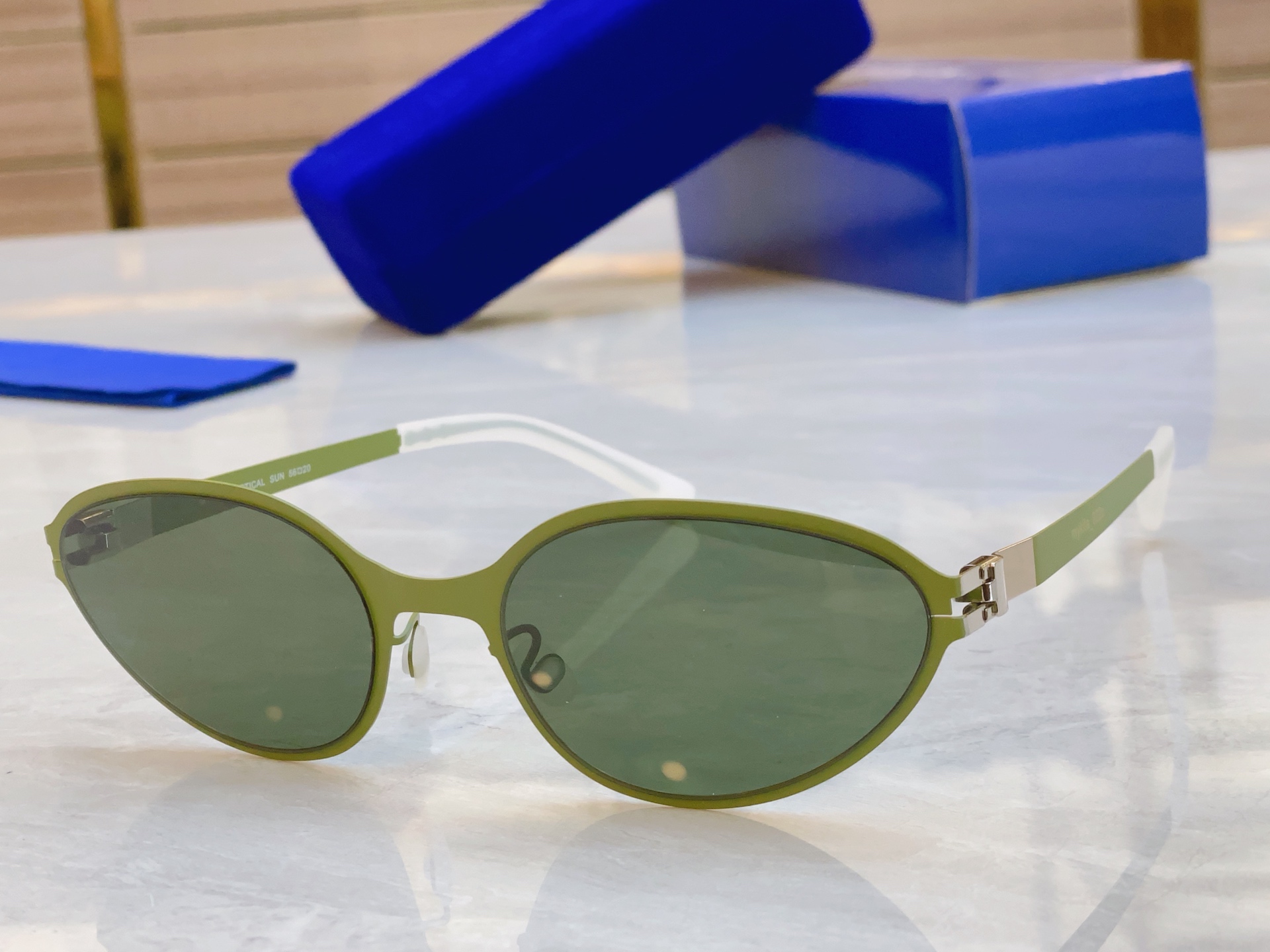 ，【MYKlT*】米吉*它新款太阳镜，德国无螺丝框架眼镜 Model OPTICAL，Size56口20