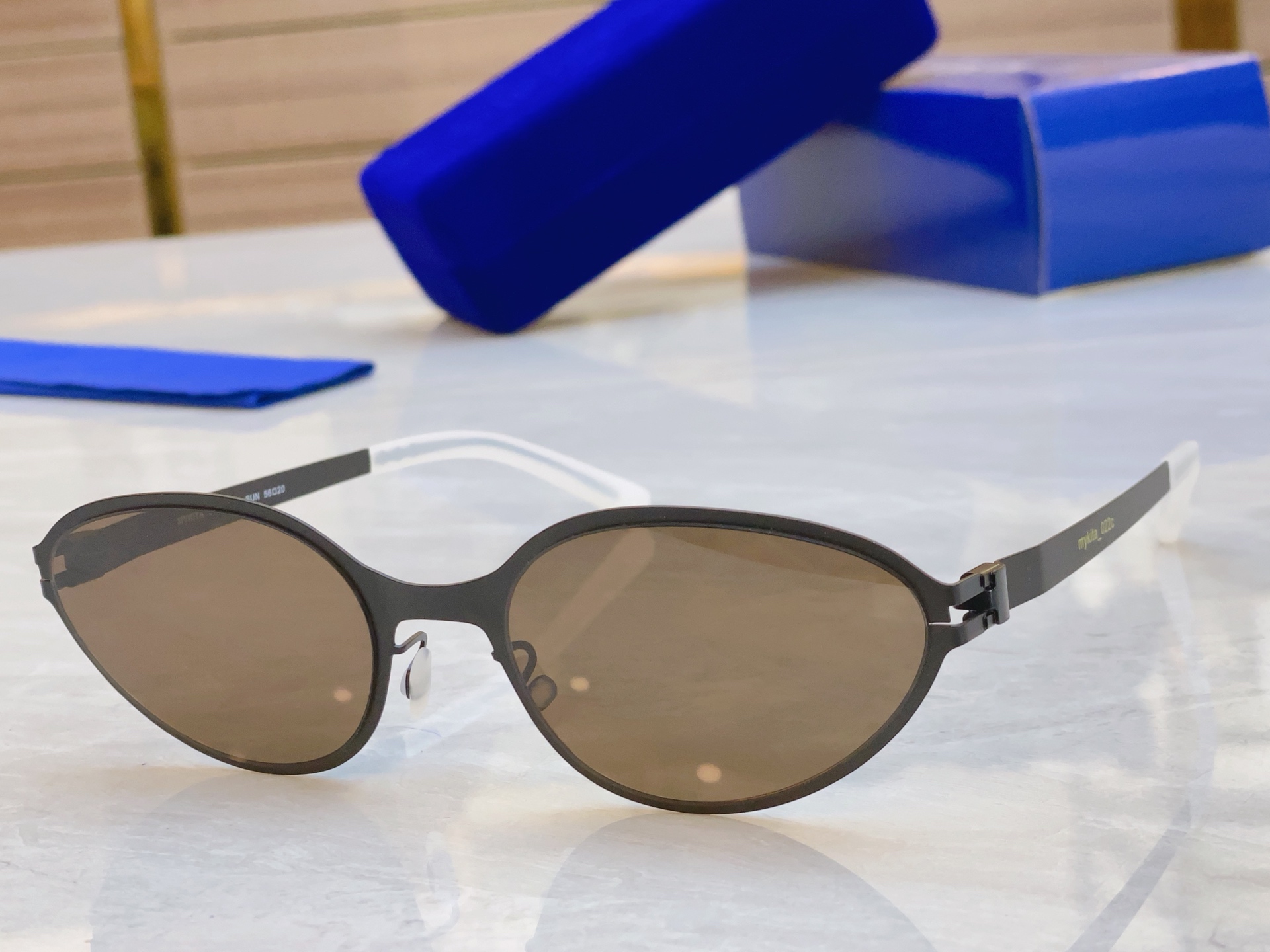 ，【MYKlT*】米吉*它新款太阳镜，德国无螺丝框架眼镜 Model OPTICAL，Size56口20