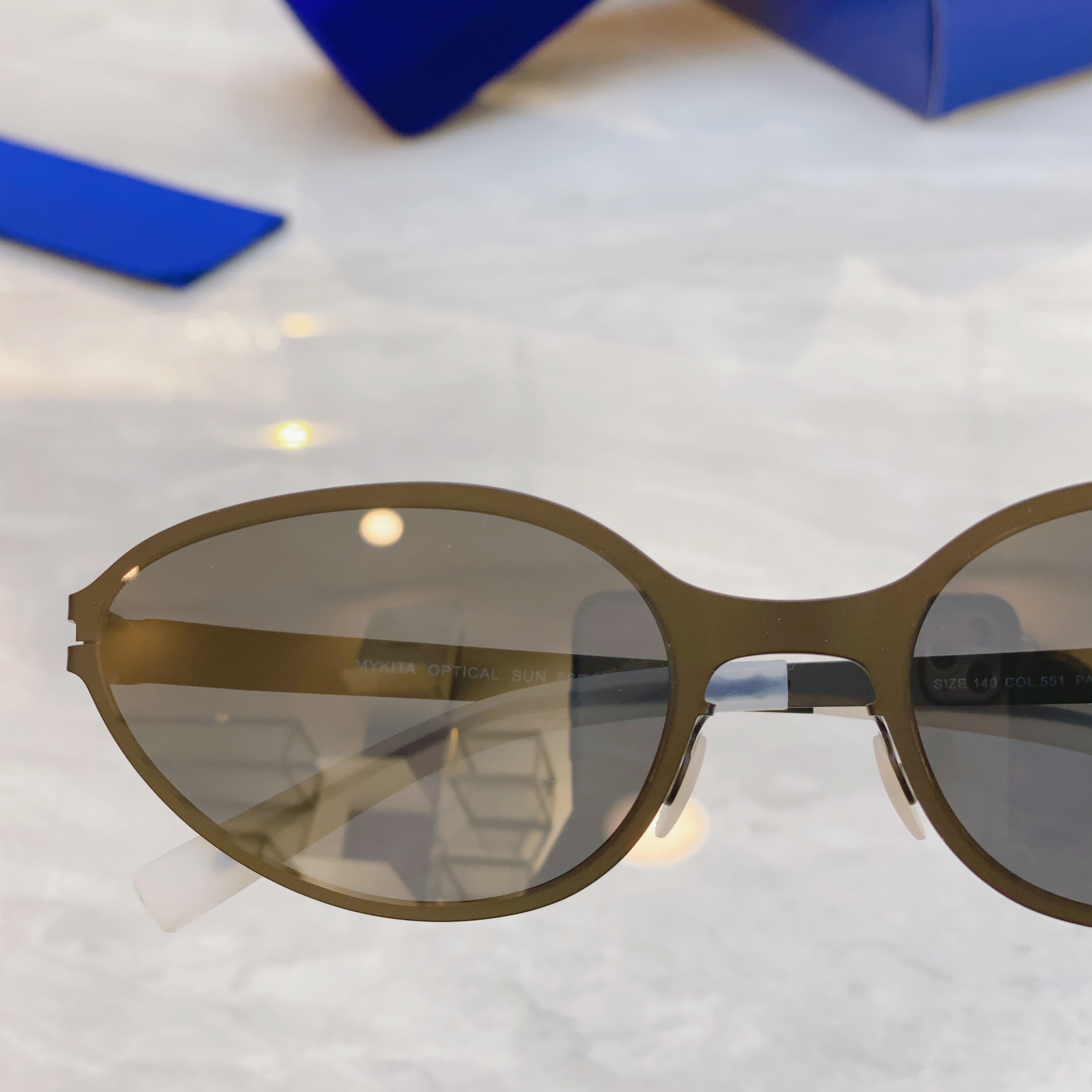 ，【MYKlT*】米吉*它新款太阳镜，德国无螺丝框架眼镜 Model OPTICAL，Size56口20