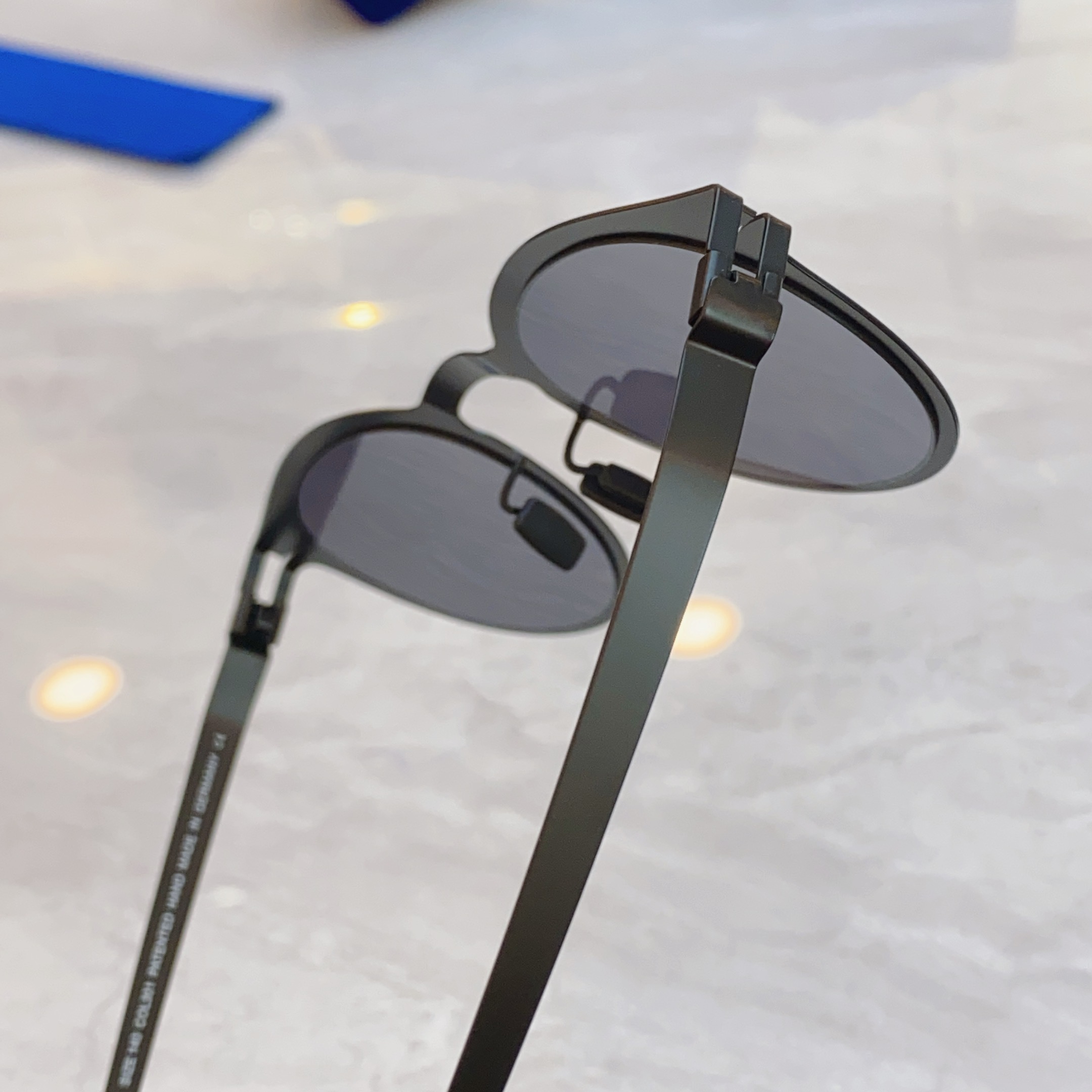 ，【MYKlT*】米吉*它新款太阳镜，德国无螺丝框架眼镜 Model PAVI，Size49口24-14