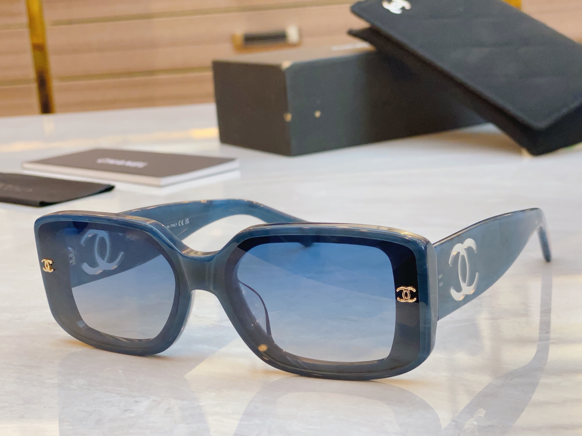 ，【CHANE*】香奈儿新款太阳镜🕶️🕶️，MODEL：CH6313，SIZE：61口17-145