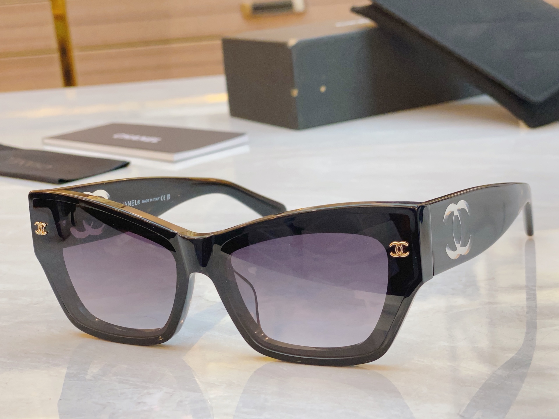 ，【CHANE*】香奈儿新款太阳镜🕶️🕶️，MODEL：CH6314，SIZE：62口15-145