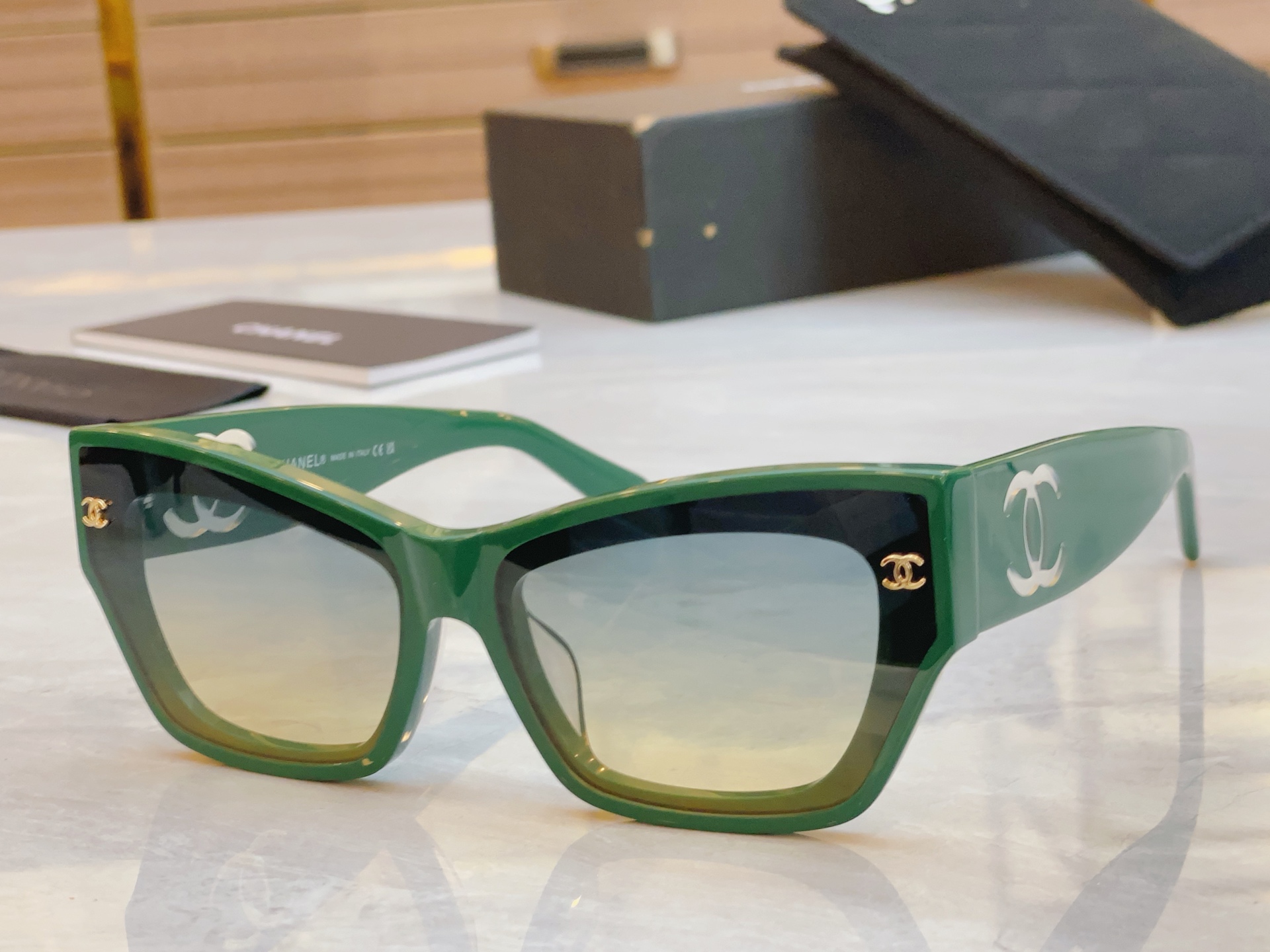 ，【CHANE*】香奈儿新款太阳镜🕶️🕶️，MODEL：CH6314，SIZE：62口15-145