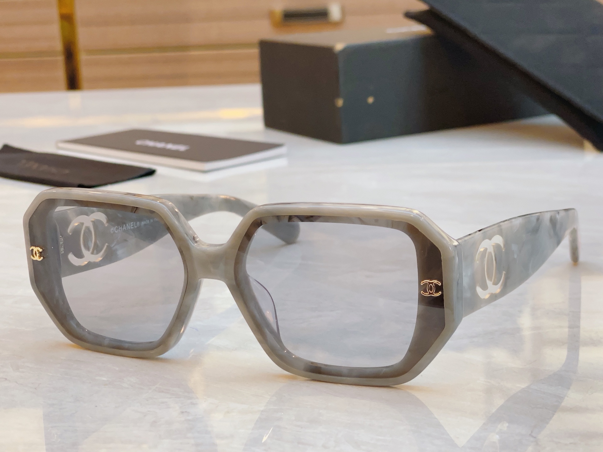 ，【CHANE*】香奈儿新款太阳镜🕶️🕶️，MODEL：CH6311，SIZE：61口16-145