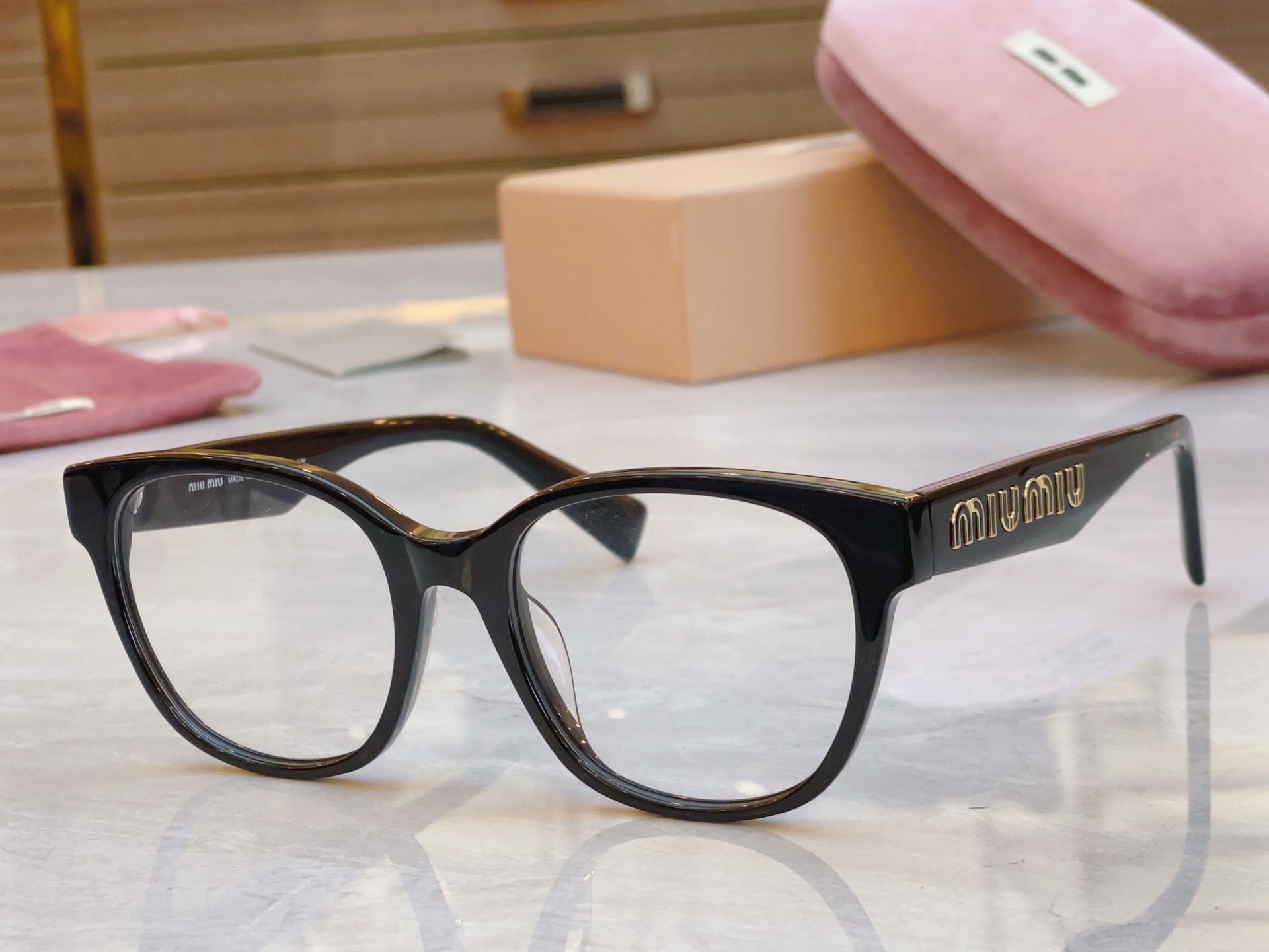 ，【MIUMI*】缪*缪新款眼镜架，Mod：SMU 087Z，SIZE53口20-135