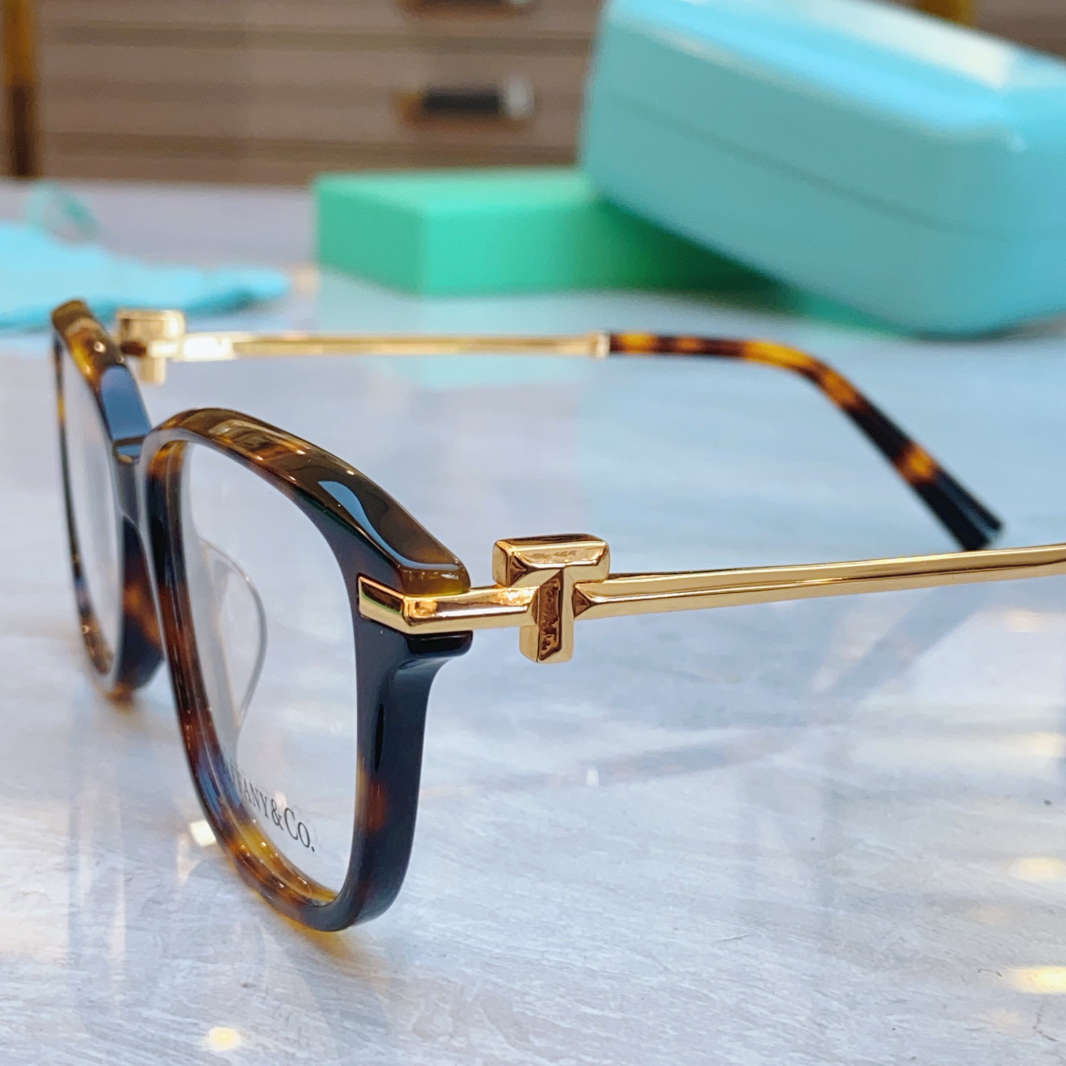 ，【Tiffany & Co.】蒂芙*尼新款眼镜架，Mod：TF2253D，Size：54口17-140