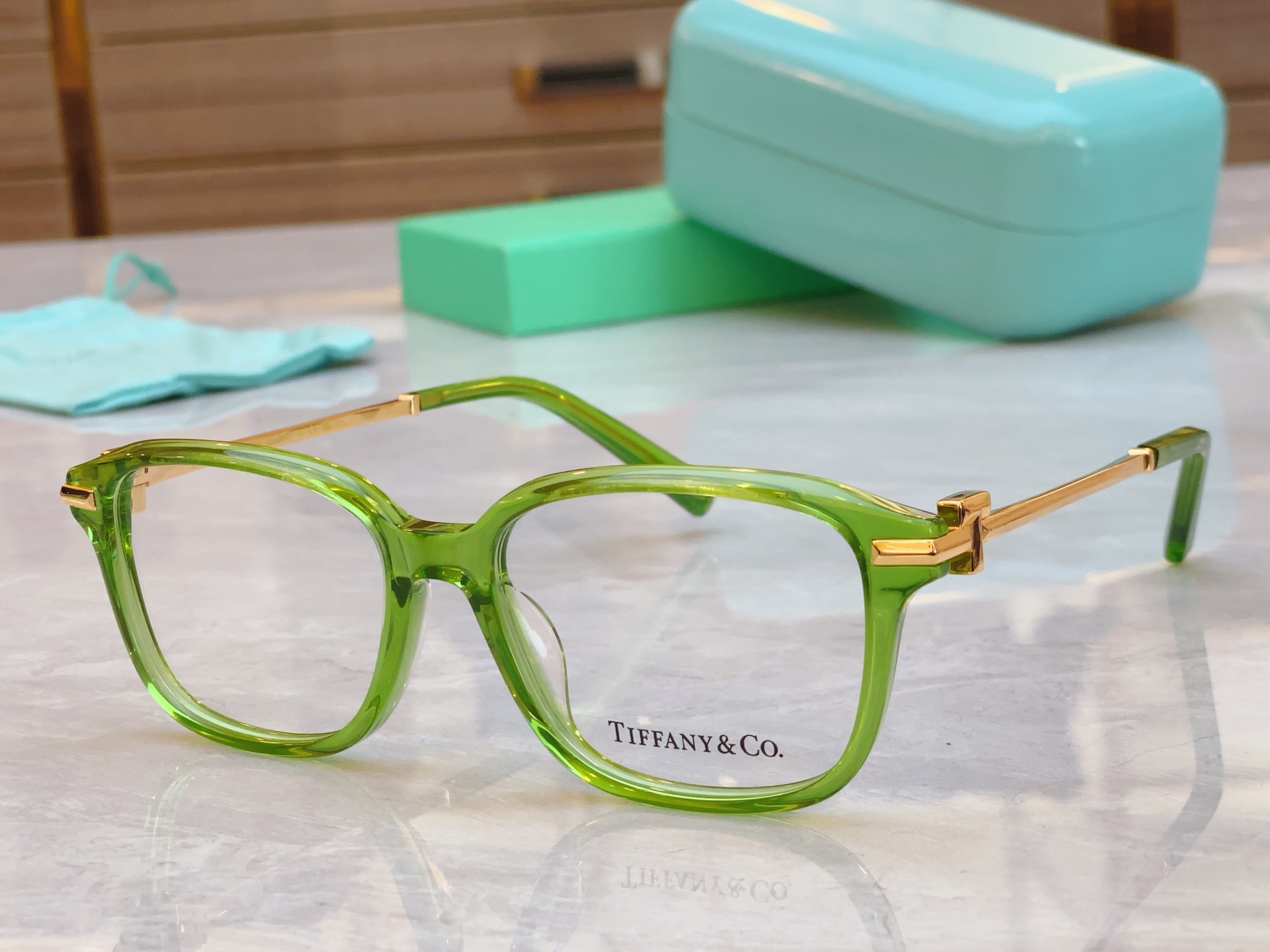 ，【Tiffany & Co.】蒂芙*尼新款眼镜架，Mod：TF2253D，Size：54口17-140