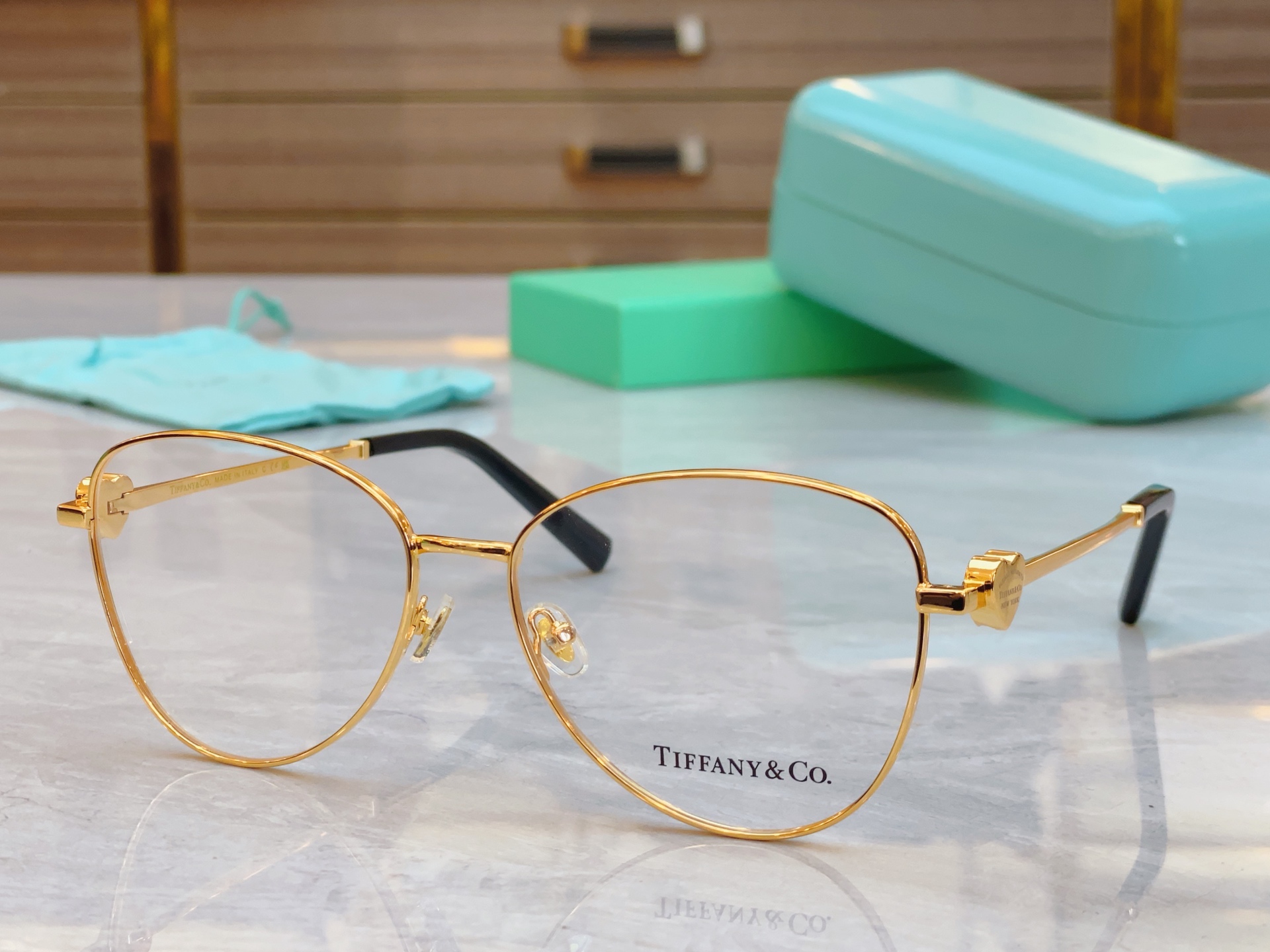 ，【Tiffany & Co.】蒂芙*尼新款眼镜架，Mod：TF1163B，Size：58口16-143
