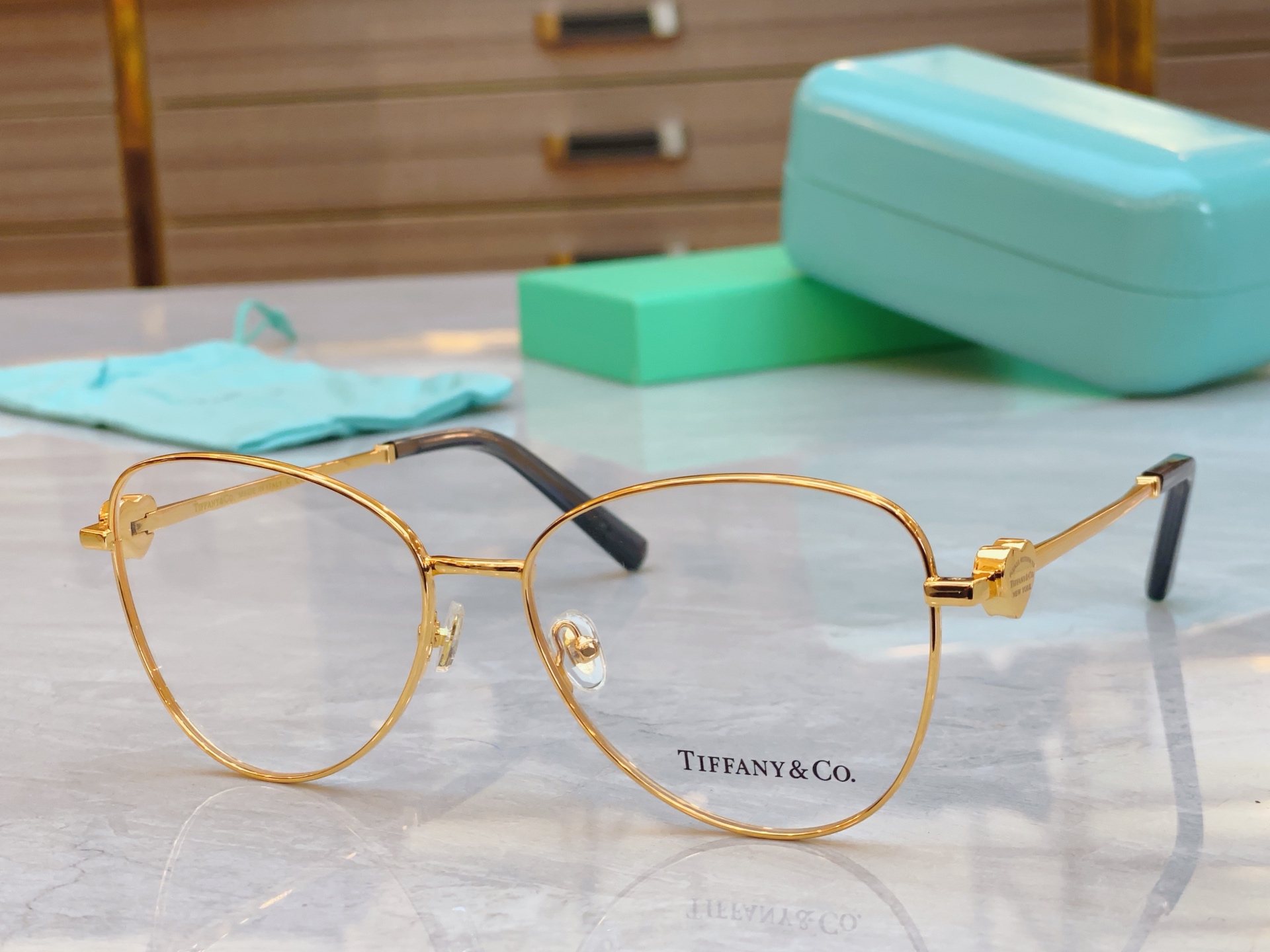 ，【Tiffany & Co.】蒂芙*尼新款眼镜架，Mod：TF1163B，Size：58口16-143
