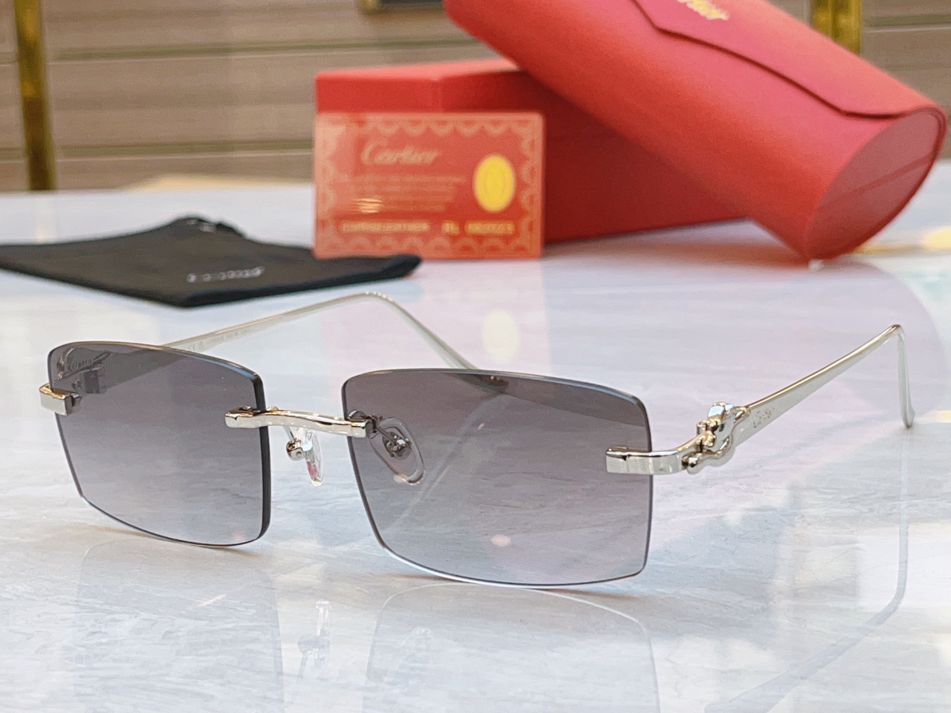 ，【CARTIE*】卡地*亚新款太阳镜，CT0552，size 55口20-135