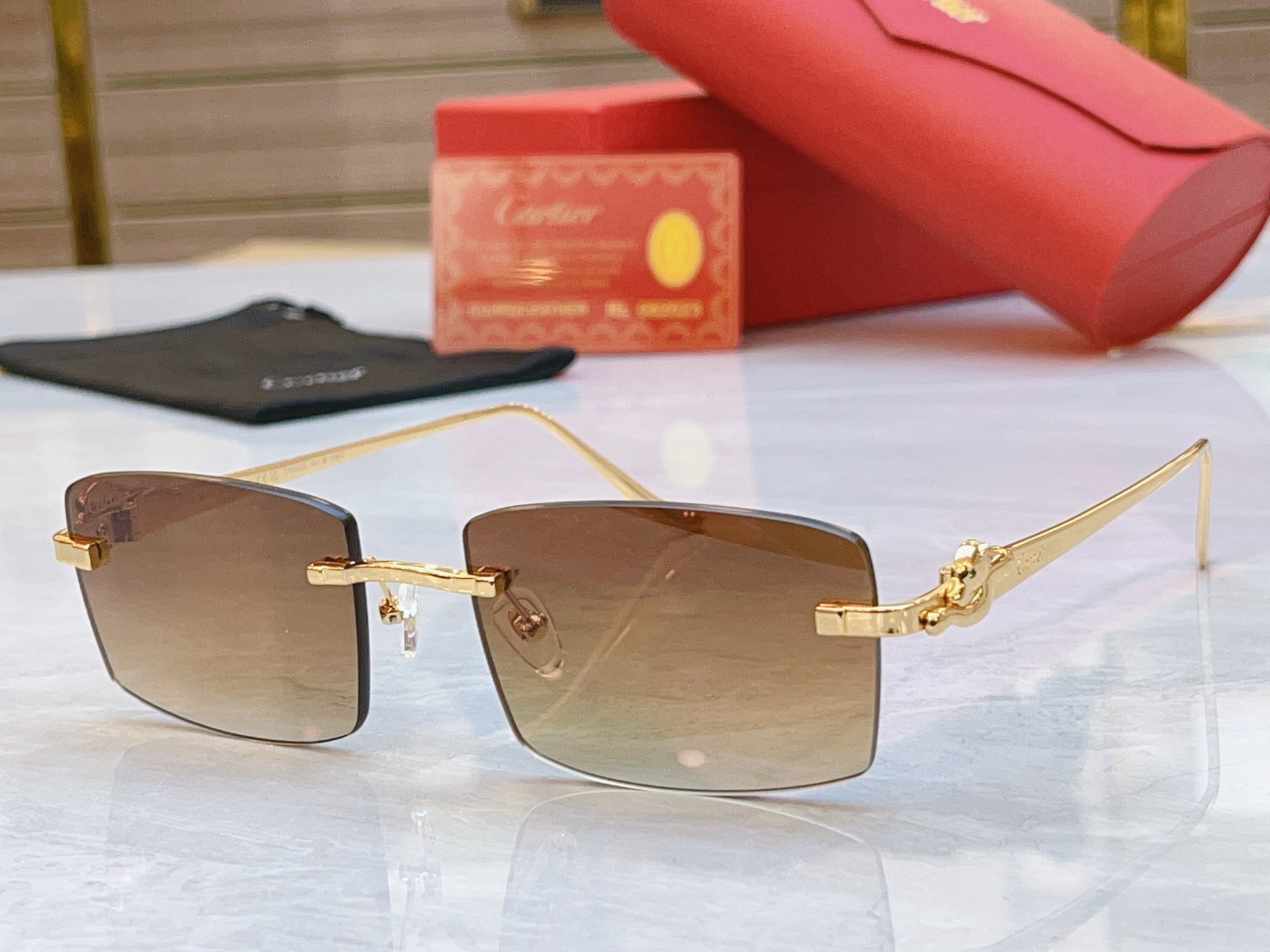，【CARTIE*】卡地*亚新款太阳镜，CT0552，size 55口20-135
