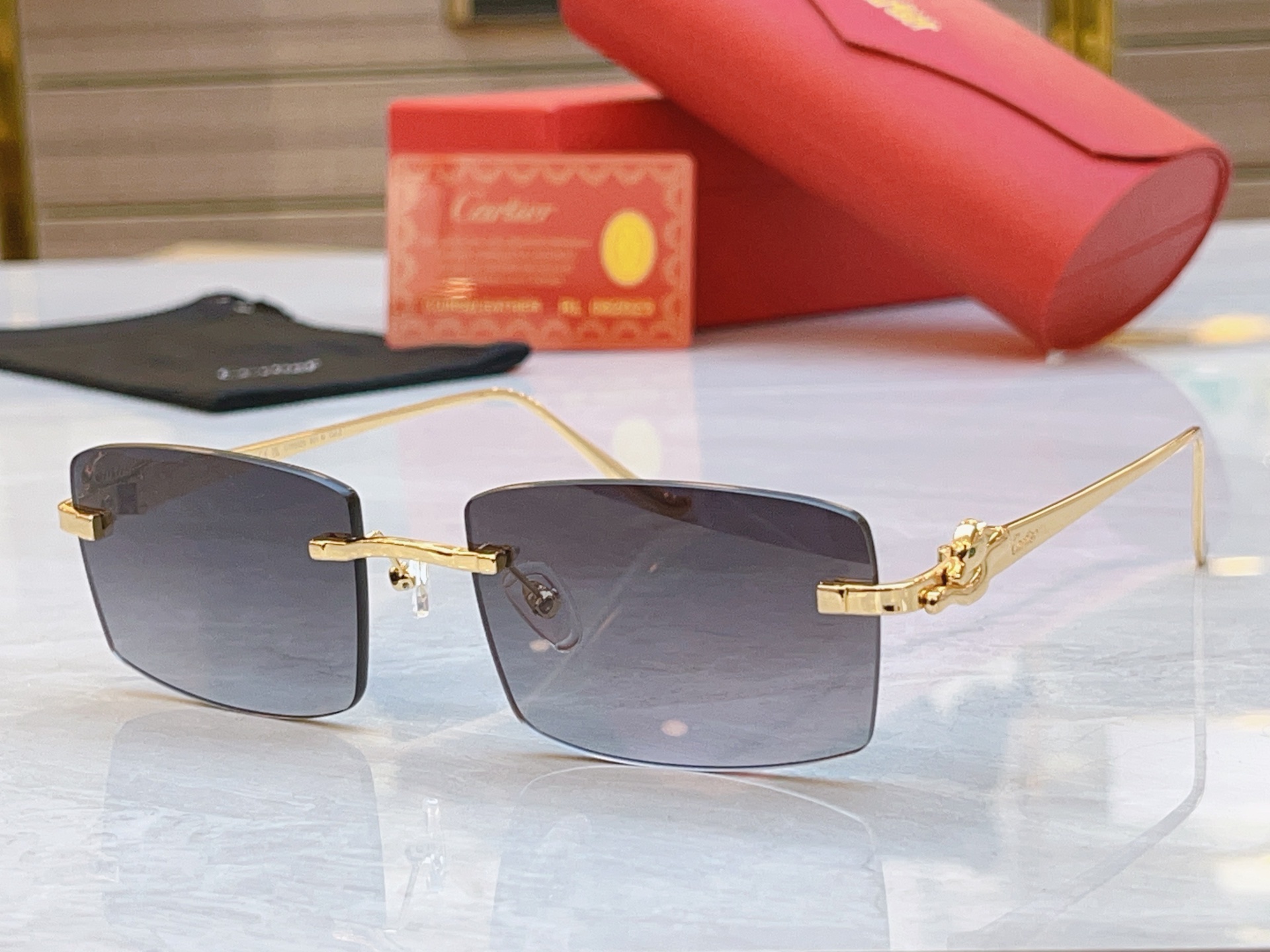 ，【CARTIE*】卡地*亚新款太阳镜，CT0552，size 55口20-135