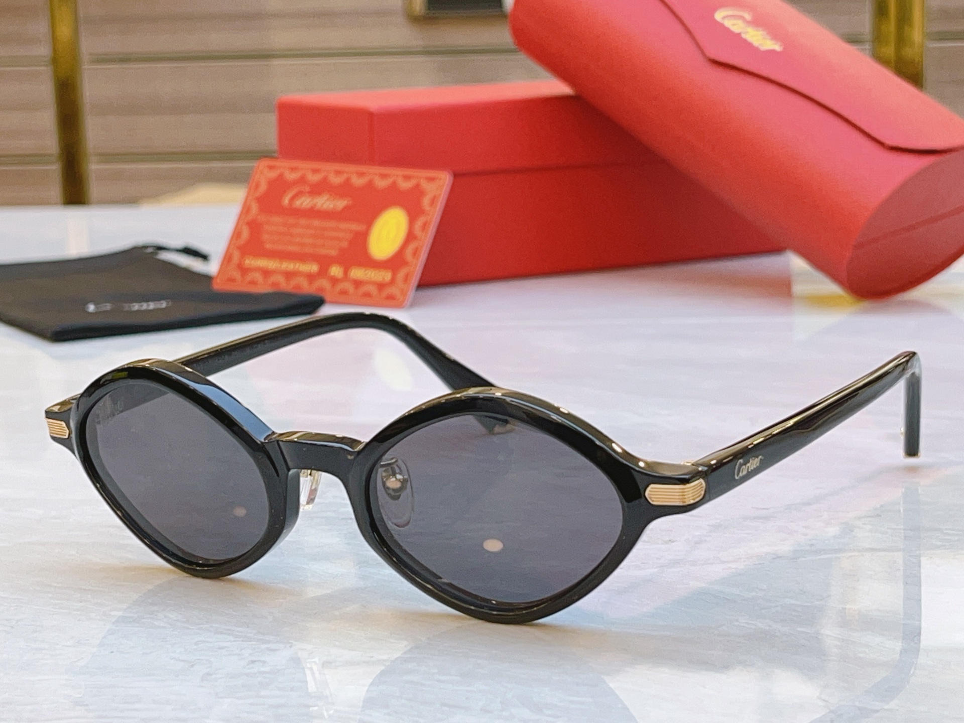 ，【CARTIE*】卡地*亚新款太阳镜，CT0540S，size 48口21-148