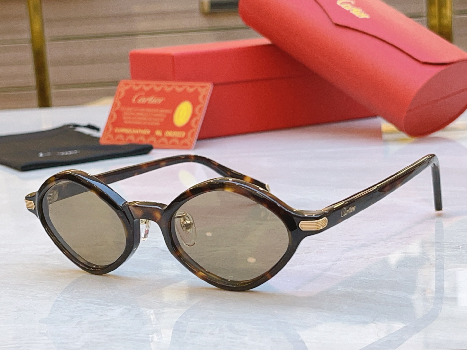 ，【CARTIE*】卡地*亚新款太阳镜，CT0540S，size 48口21-148