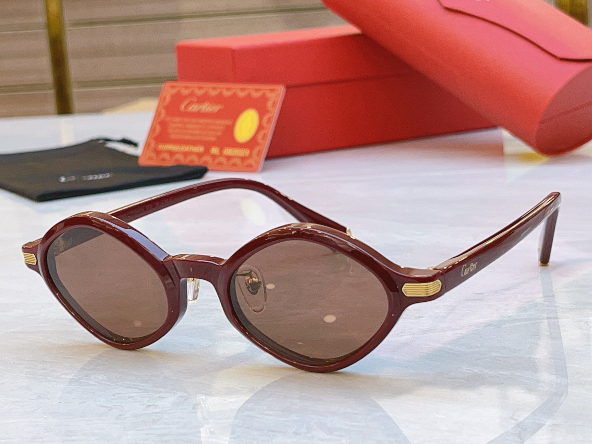，【CARTIE*】卡地*亚新款太阳镜，CT0540S，size 48口21-148