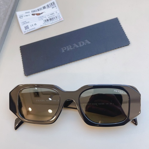 Prada SPR 17W-F Sunglasses - Stylish Square Frame, Premium Design 1 Prada SPR 17W-F Sunglasses - Stylish Square Frame, Premium Design