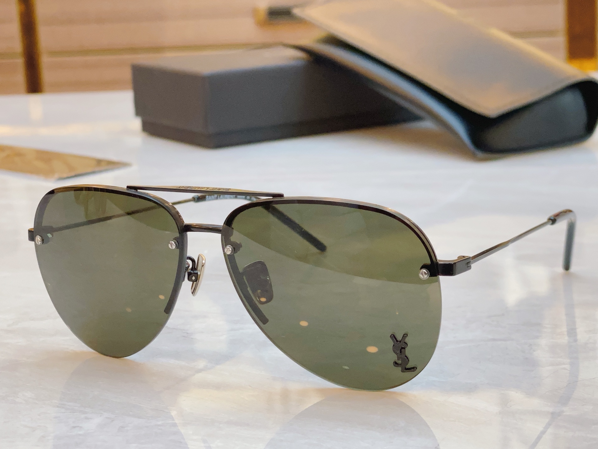 ，【SAINT LAUREN*】圣罗*兰新款眼镜架。MODEL：CLASSIC11M，SIZE：59口2