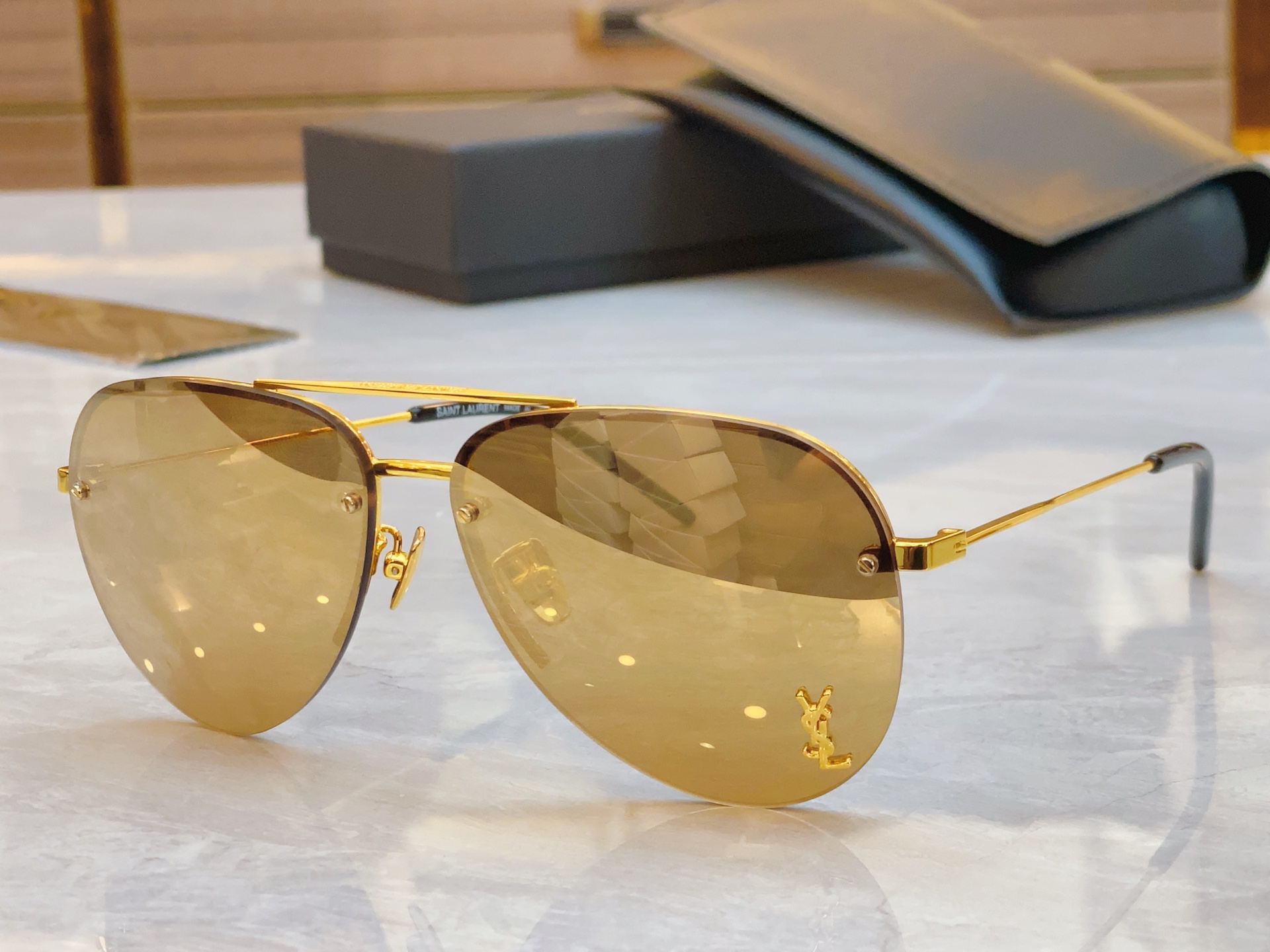 ，【SAINT LAUREN*】圣罗*兰新款眼镜架。MODEL：CLASSIC11M，SIZE：59口2