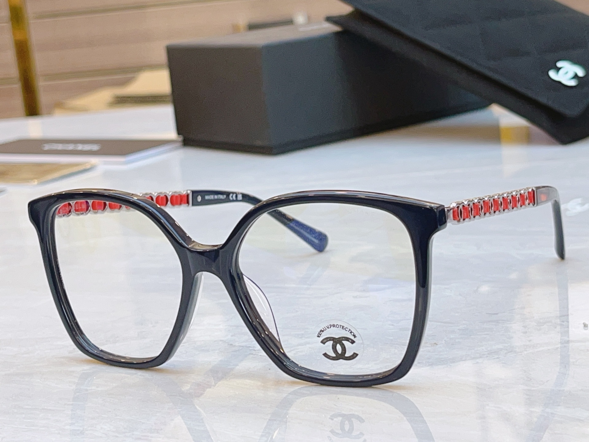 ，【CHANE*】香奈儿新款眼镜架，MODEL：CH5546，SIZE：54口18-145
