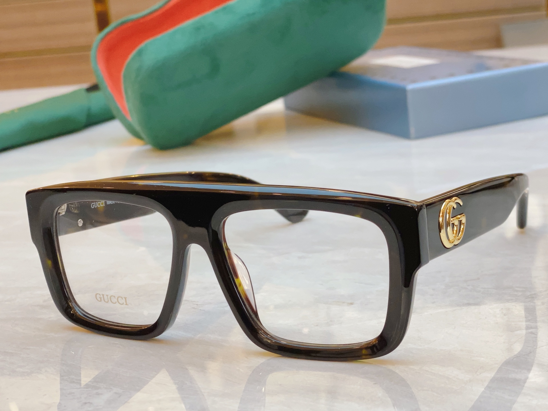 ，【GUCC*】古*驰新款眼镜架，MODEL：GG1461S，SIZE：53口18-145