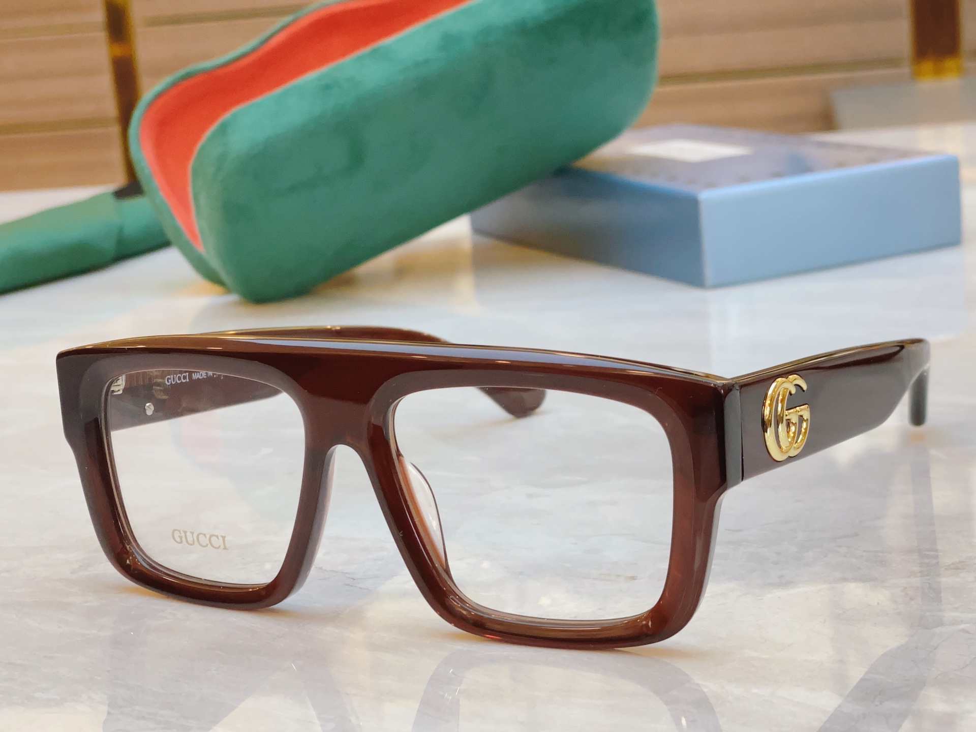 ，【GUCC*】古*驰新款眼镜架，MODEL：GG1461S，SIZE：53口18-145