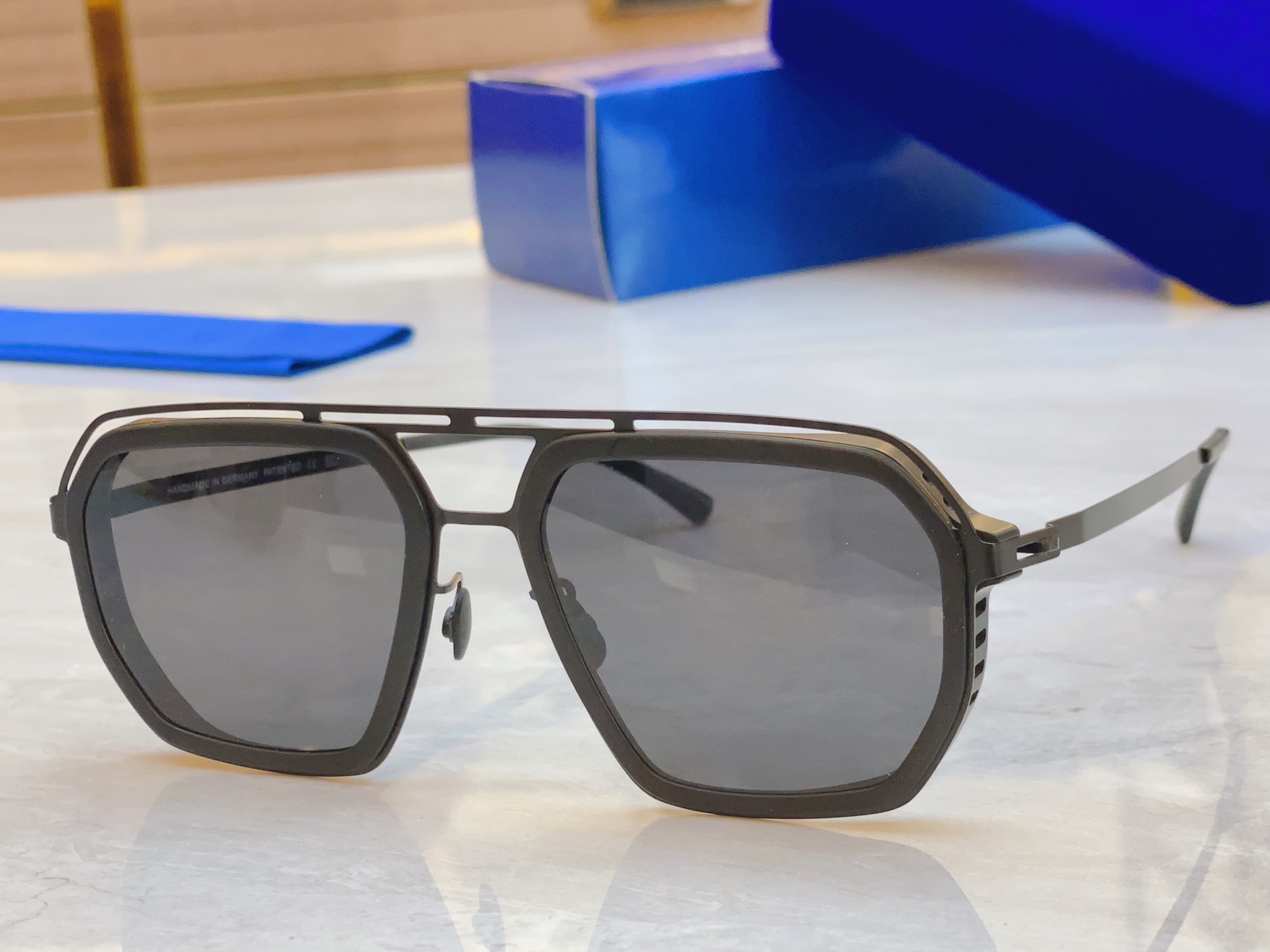 ，【MYKlT*】米吉*它新款光学镜，德国无螺丝框架眼镜，Model MOJAVE，Size53口20-