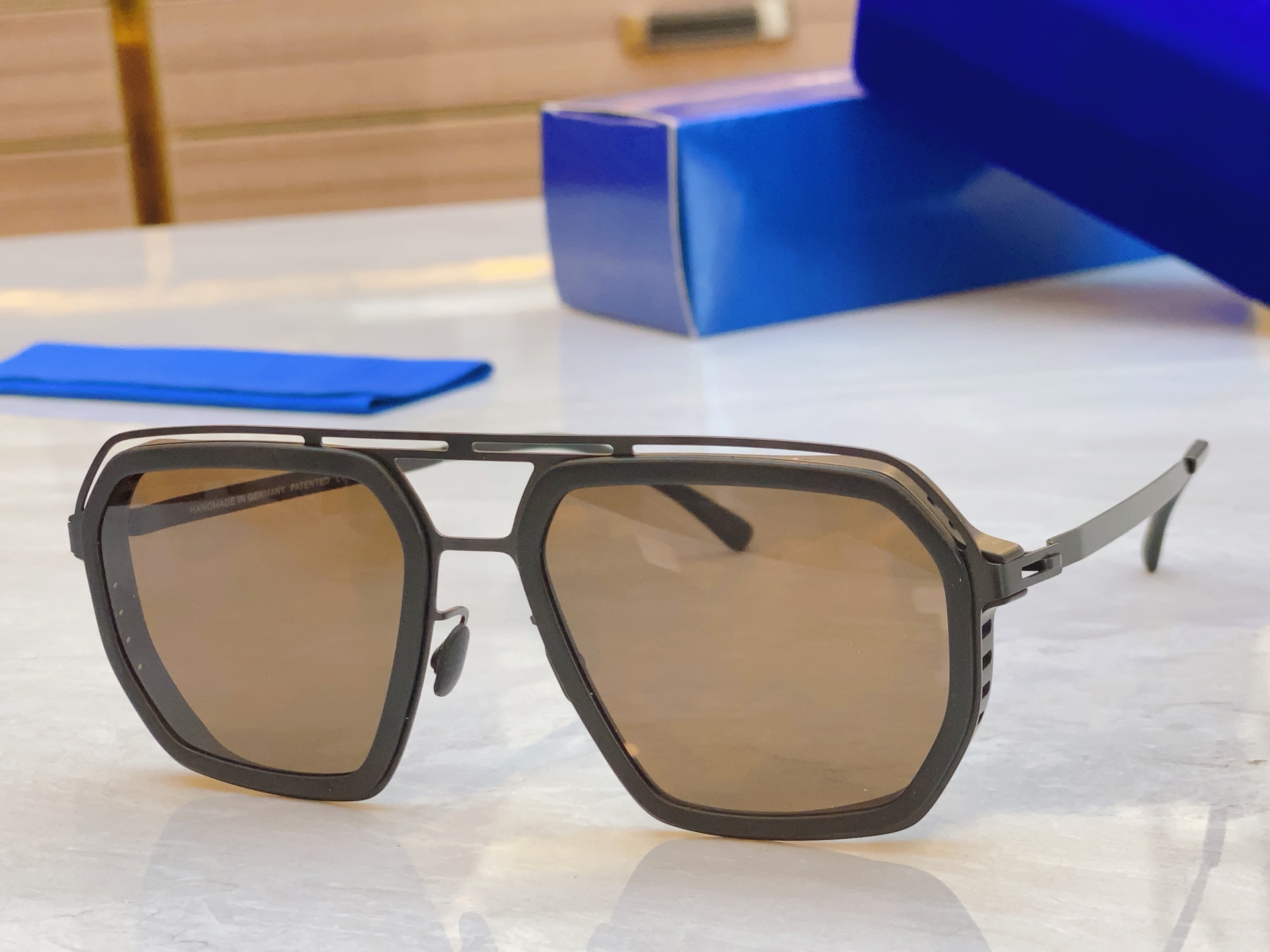 ，【MYKlT*】米吉*它新款光学镜，德国无螺丝框架眼镜，Model MOJAVE，Size53口20-