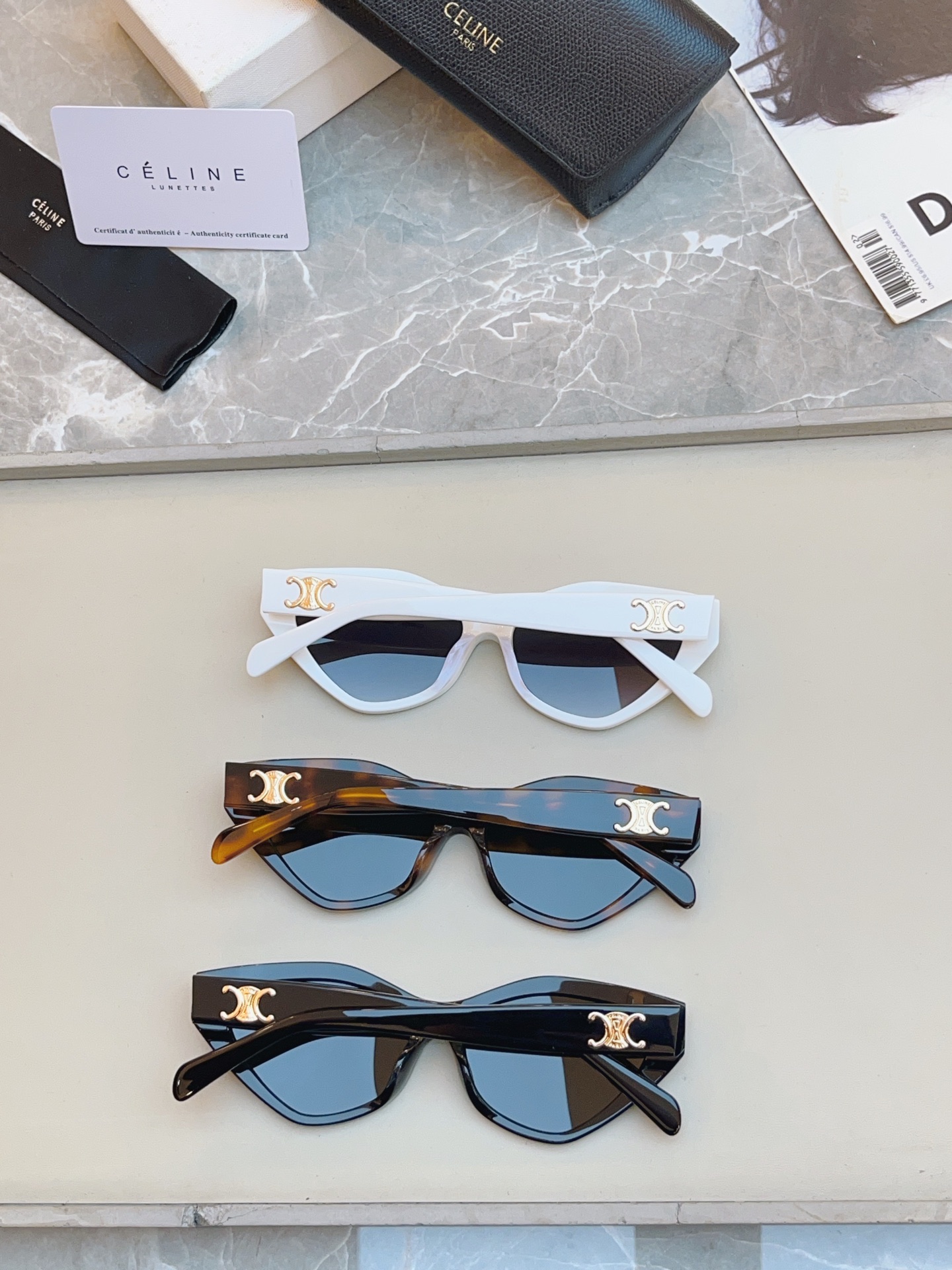 ，【CELIN*】赛*琳新款太阳镜， MODELCL40323，SIZE 55口16-140
